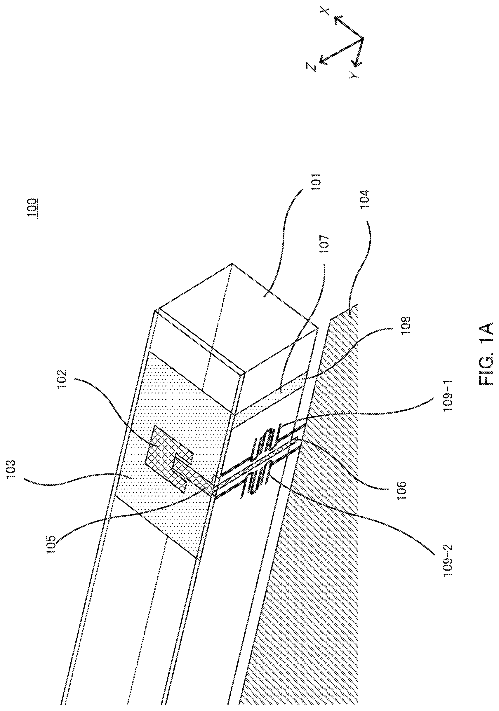Patent US12107344 — Antenna device — Figure 1