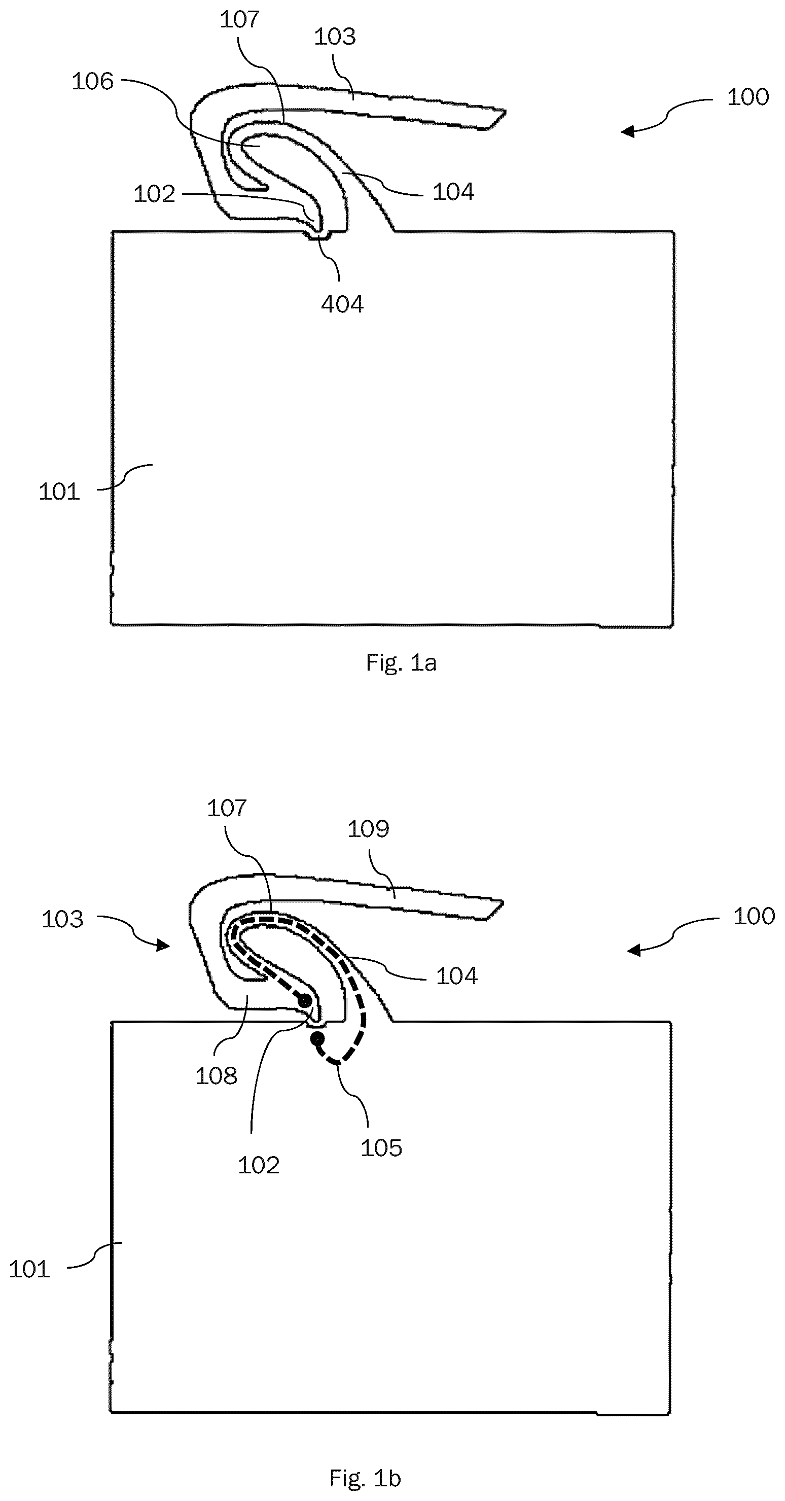 Patent US12107352 — Antenna for sending and/or receiving electromagnetic signals — Figure 1