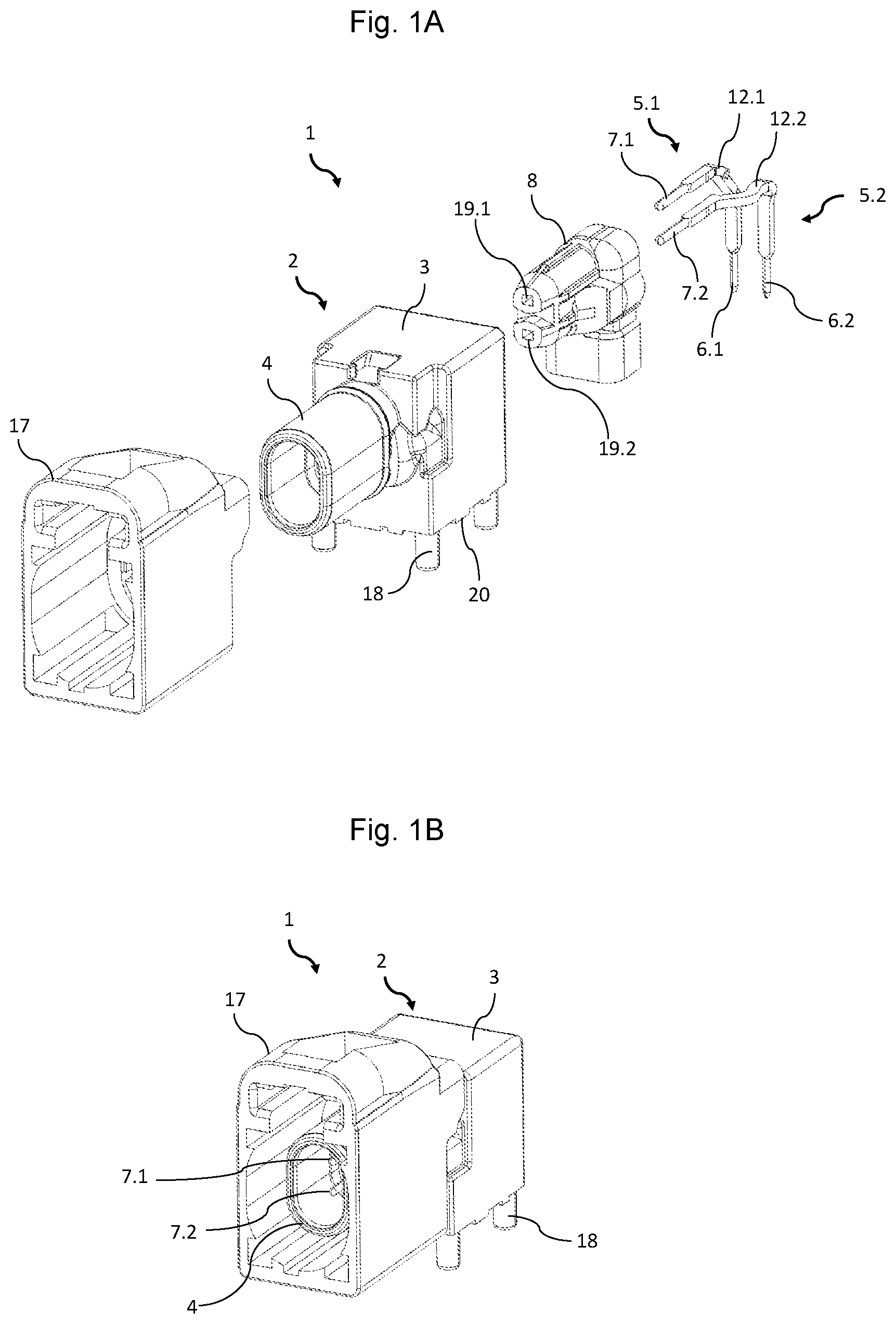 Patent US12107357 — Edge connector — Figure 1