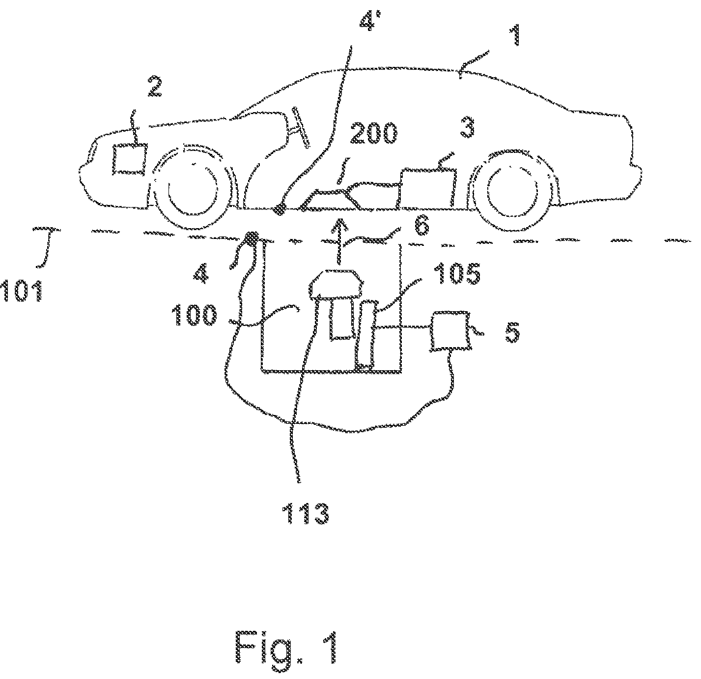 Patent US12107369 — Subsurface contact system — Figure 1