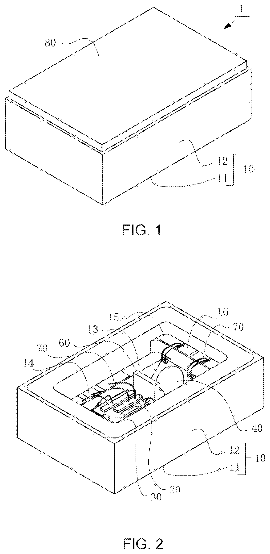 Patent US12107384 — Light emitting device — Figure 1