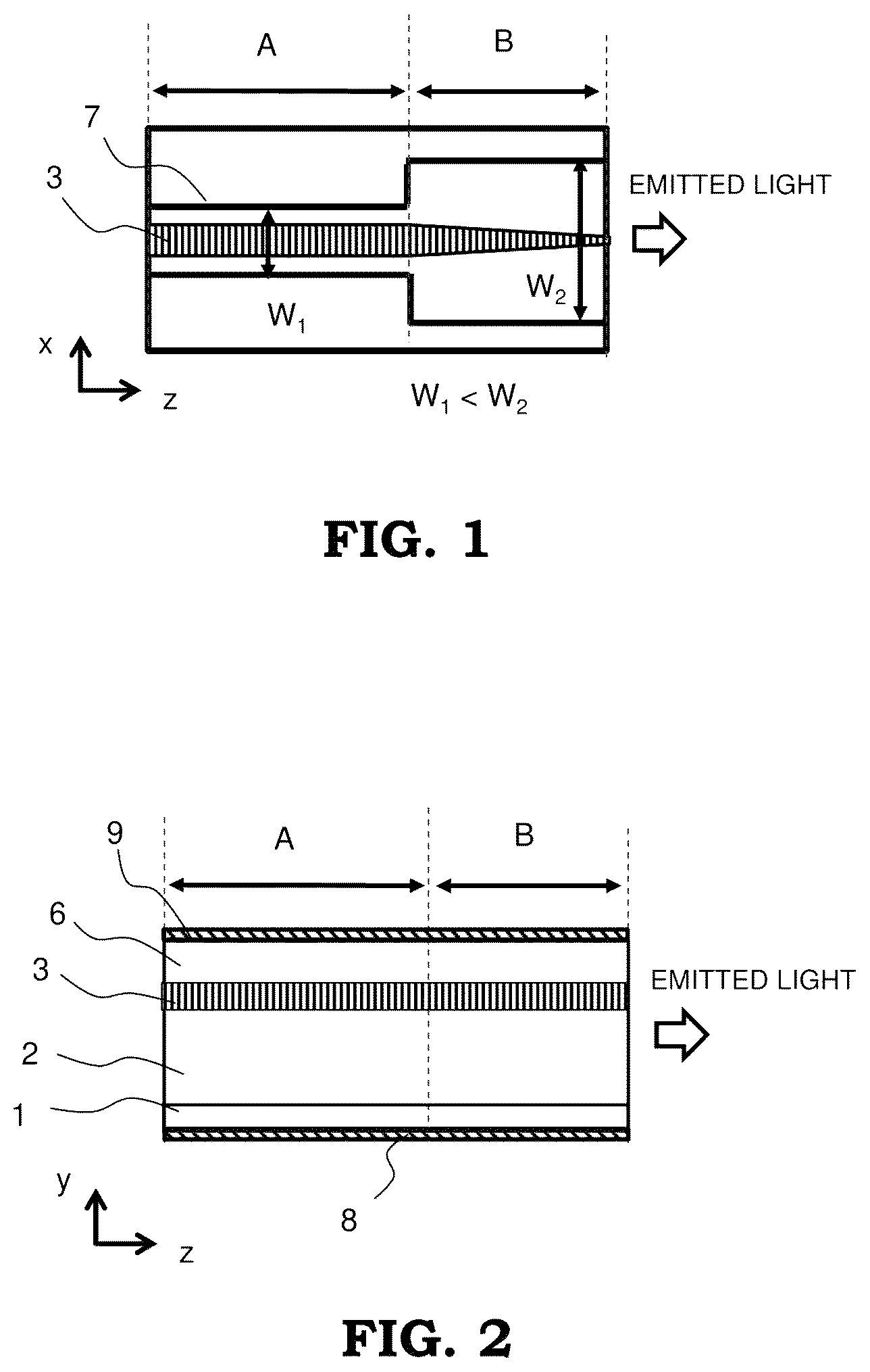 Patent US12107391 — Semiconductor optical element — Figure 1