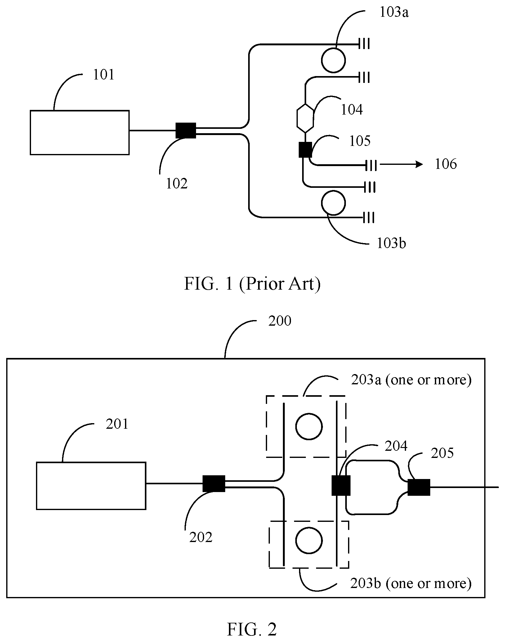 Patent US12107392 Figure 1 – Wavelength tunable laser