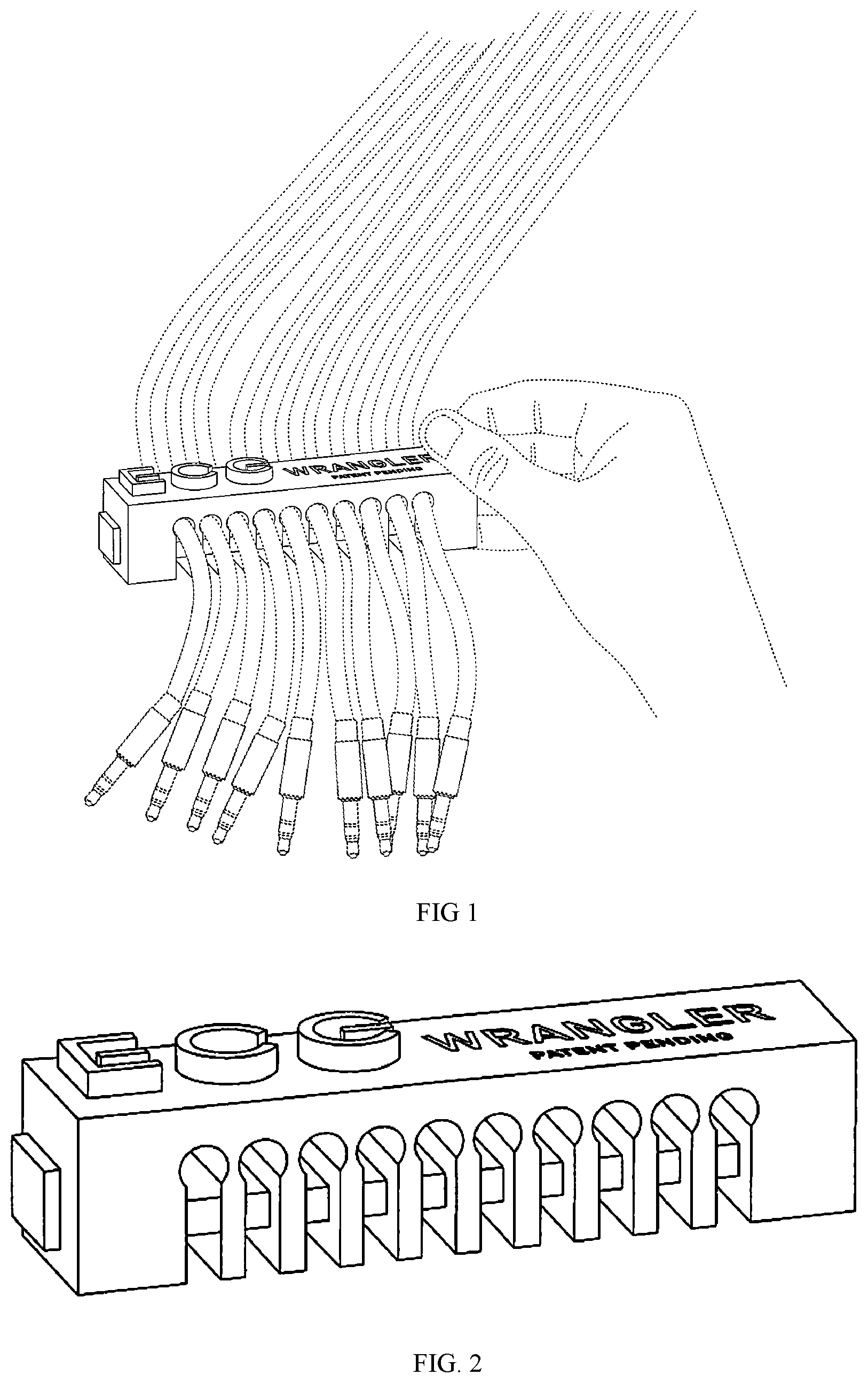 Patent US12107400 — Adjustable organizer — Figure 1