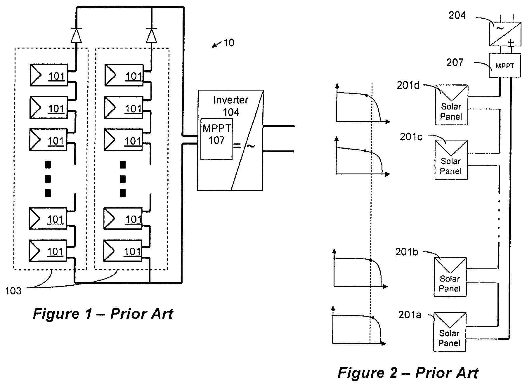Patent US12107417 — Distributed power harvesting systems using DC power sources — Figure 1