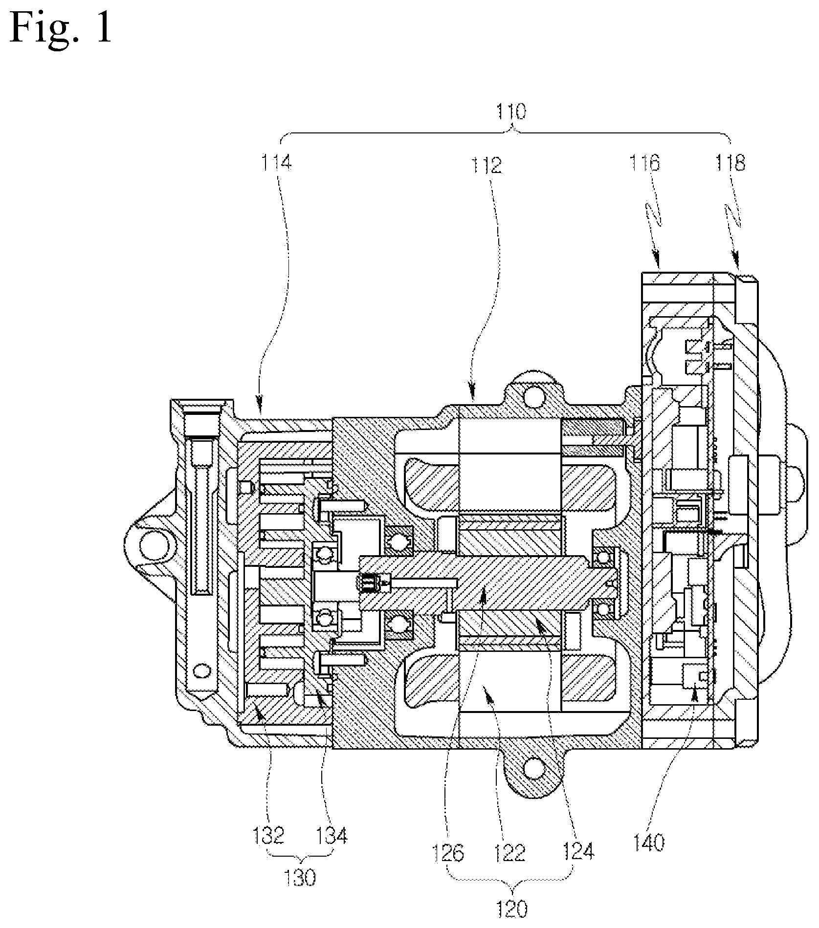 Patent US12107461 — Electric compressor, inverter assembly jig and inverter manufacturing method — Figure 1