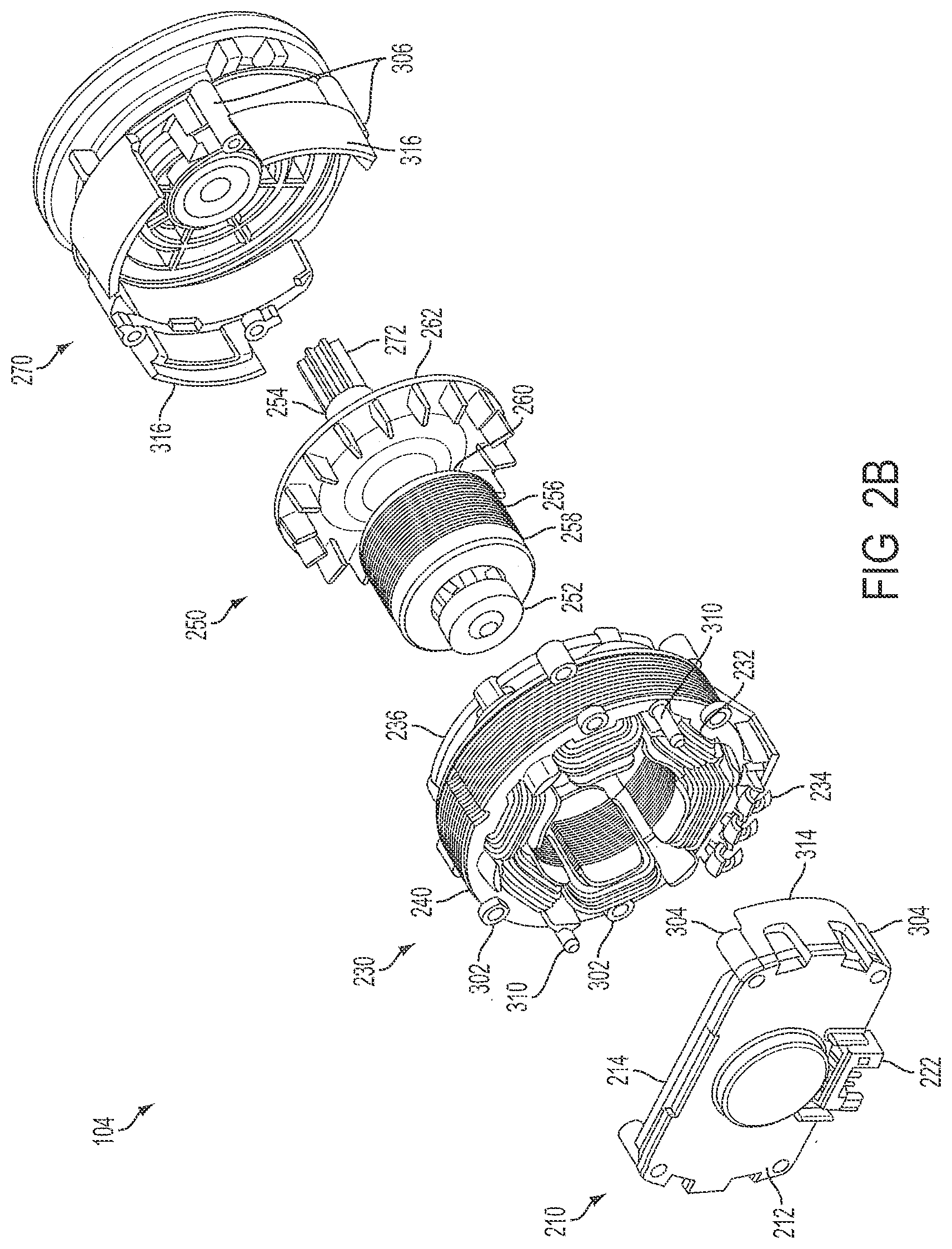 Patent US12107483 Figure 3 – Brushless motor for a power tool