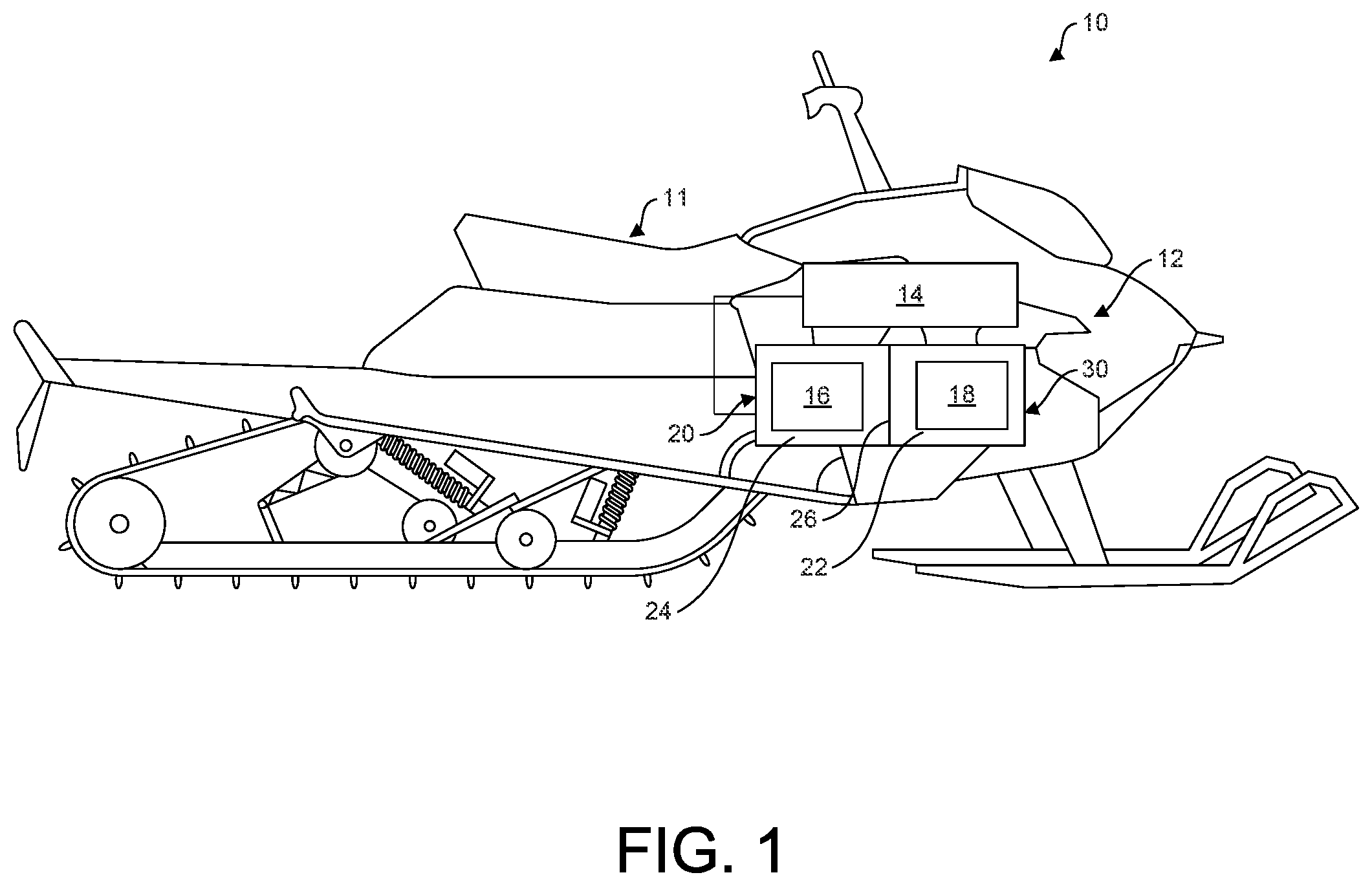 Patent US12107484 — Drive unit for electric vehicle — Figure 1