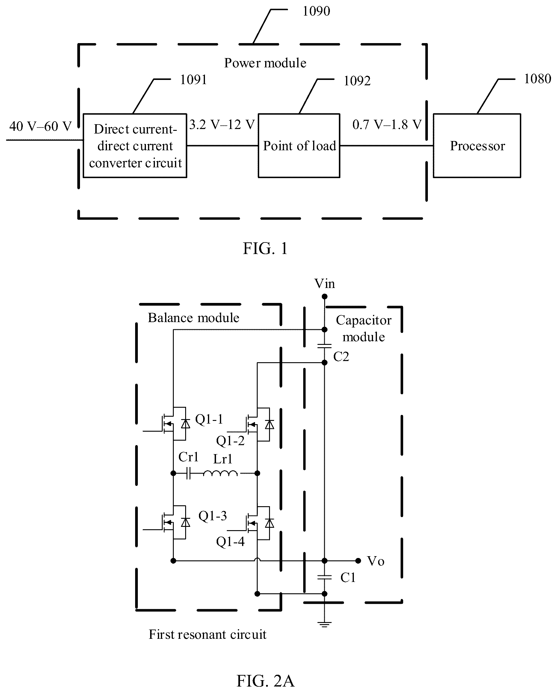 Patent US12107496 — Converter circuit and related electronic device — Figure 1