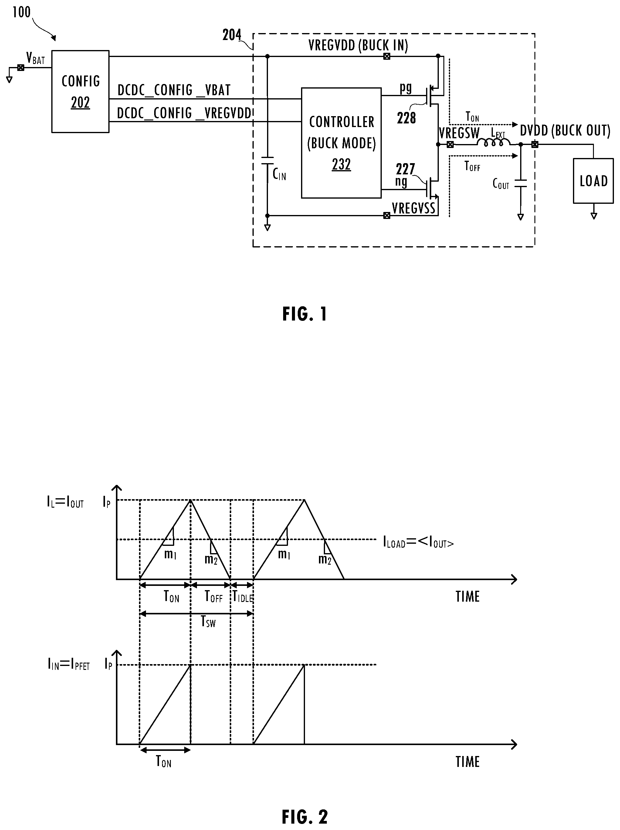 Patent US12107501 — Method and apparatus for configuring a switched-mode power converter — Figure 1
