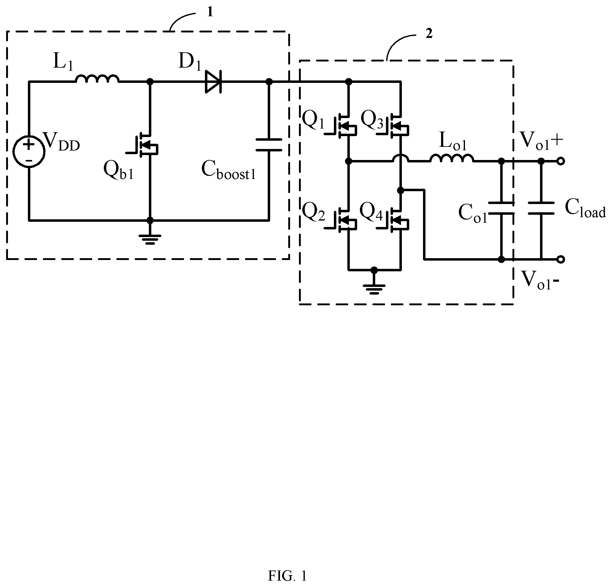 Patent US12107520 — Driving circuit and driving method — Figure 1