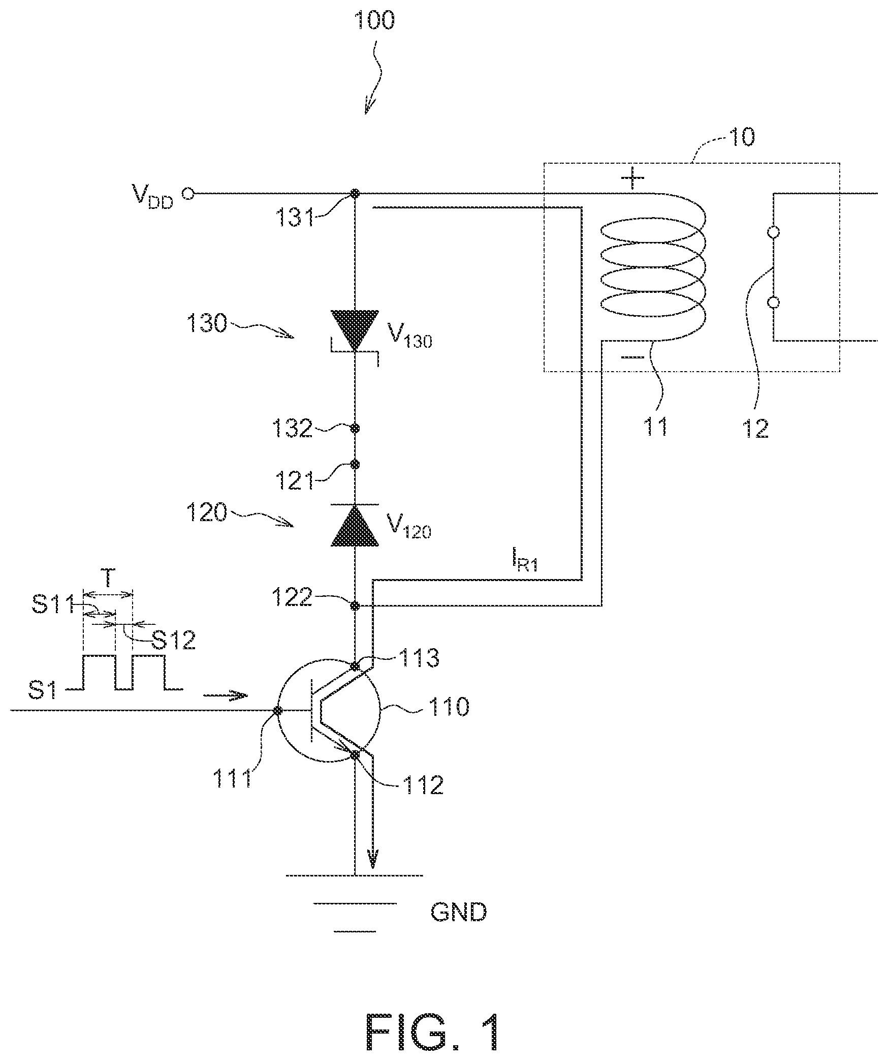 Patent US12107574 — Switch control module — Figure 1