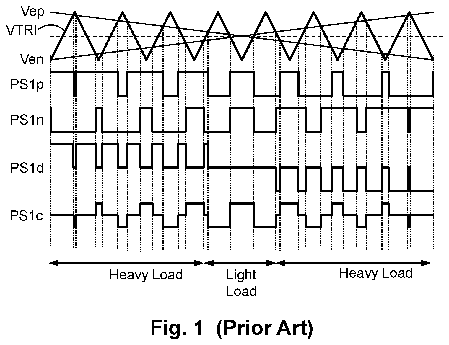 Patent US12107586 — BD PWM modulation circuit for use in class D amplifier and modulation method thereof — Figure 1