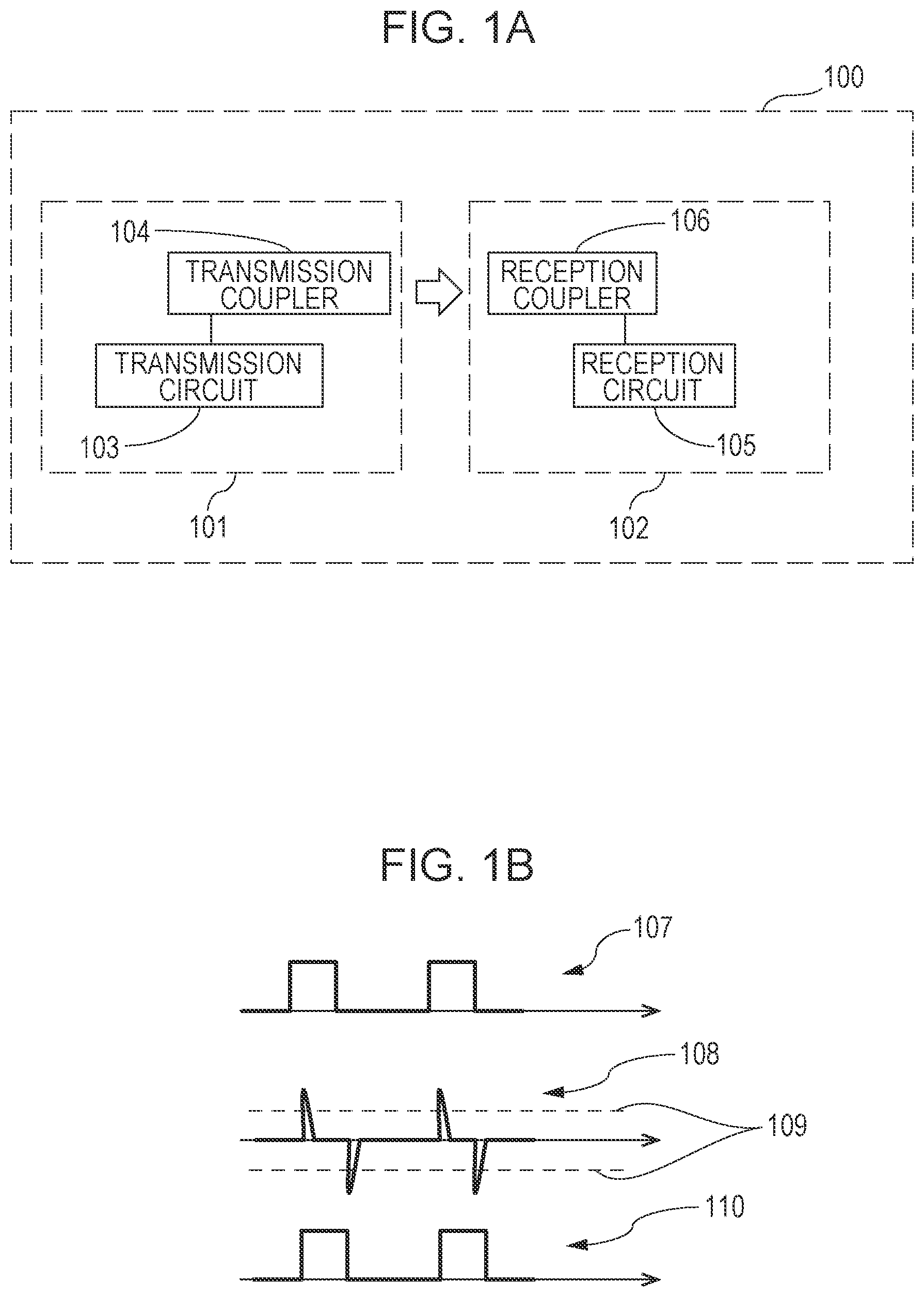 Patent US12107612 — Wireless transmission system and control method — Figure 1