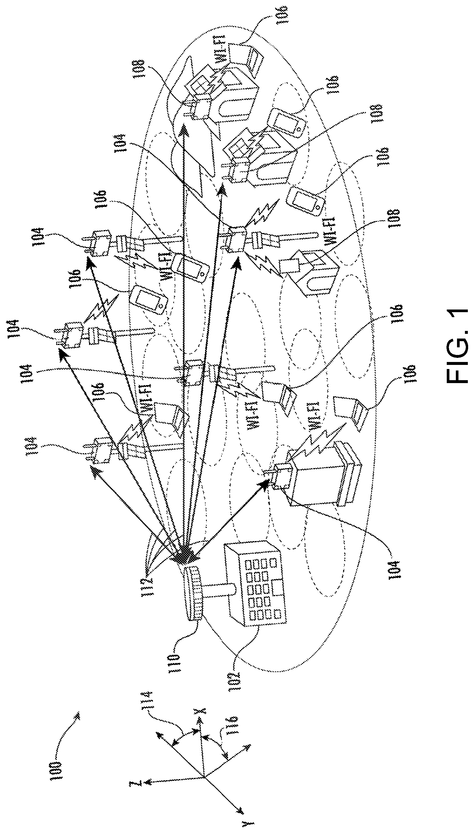 Patent US12107617 — RF filter for use at 5G frequencies — Figure 1