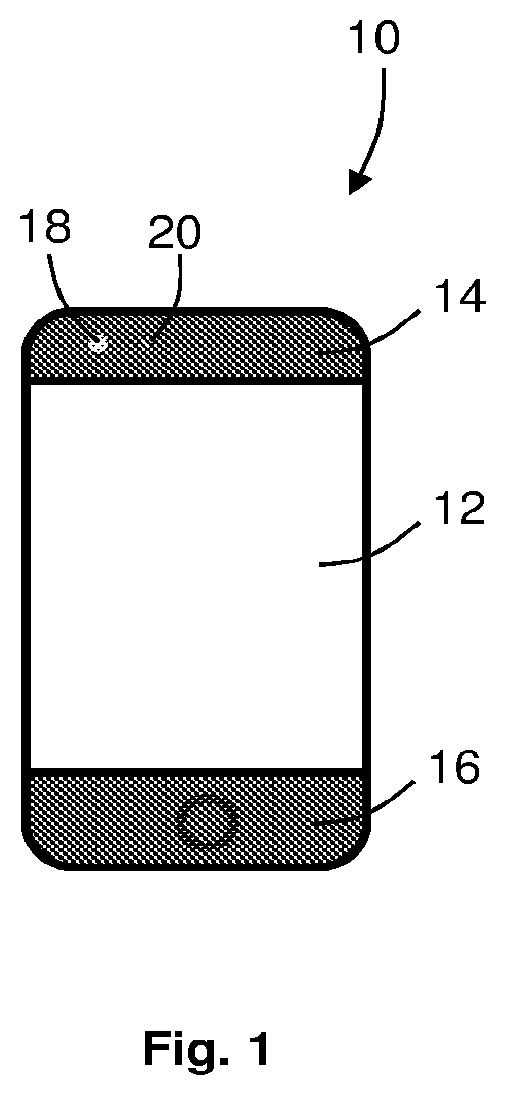 Patent US12107627 Figure 1 – Display apparatus