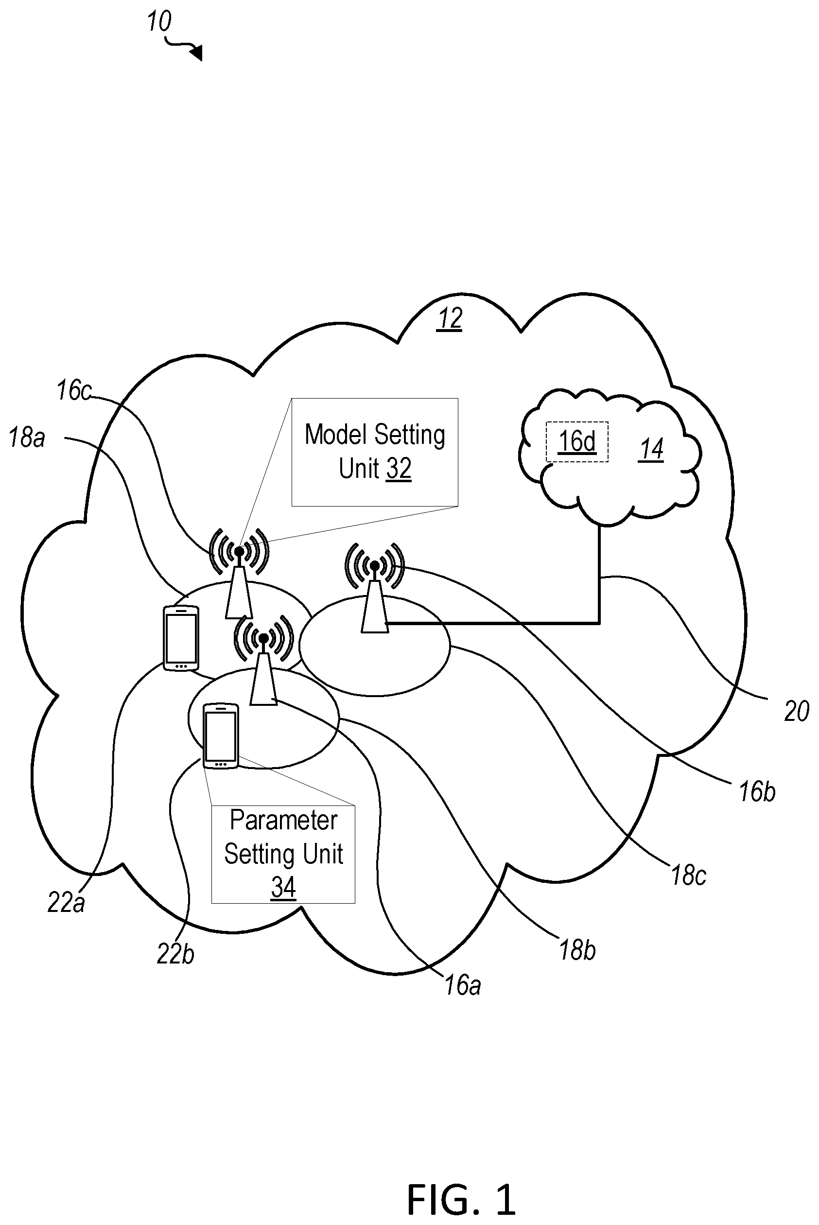 Patent US12107638 — Parameter setting — Figure 1