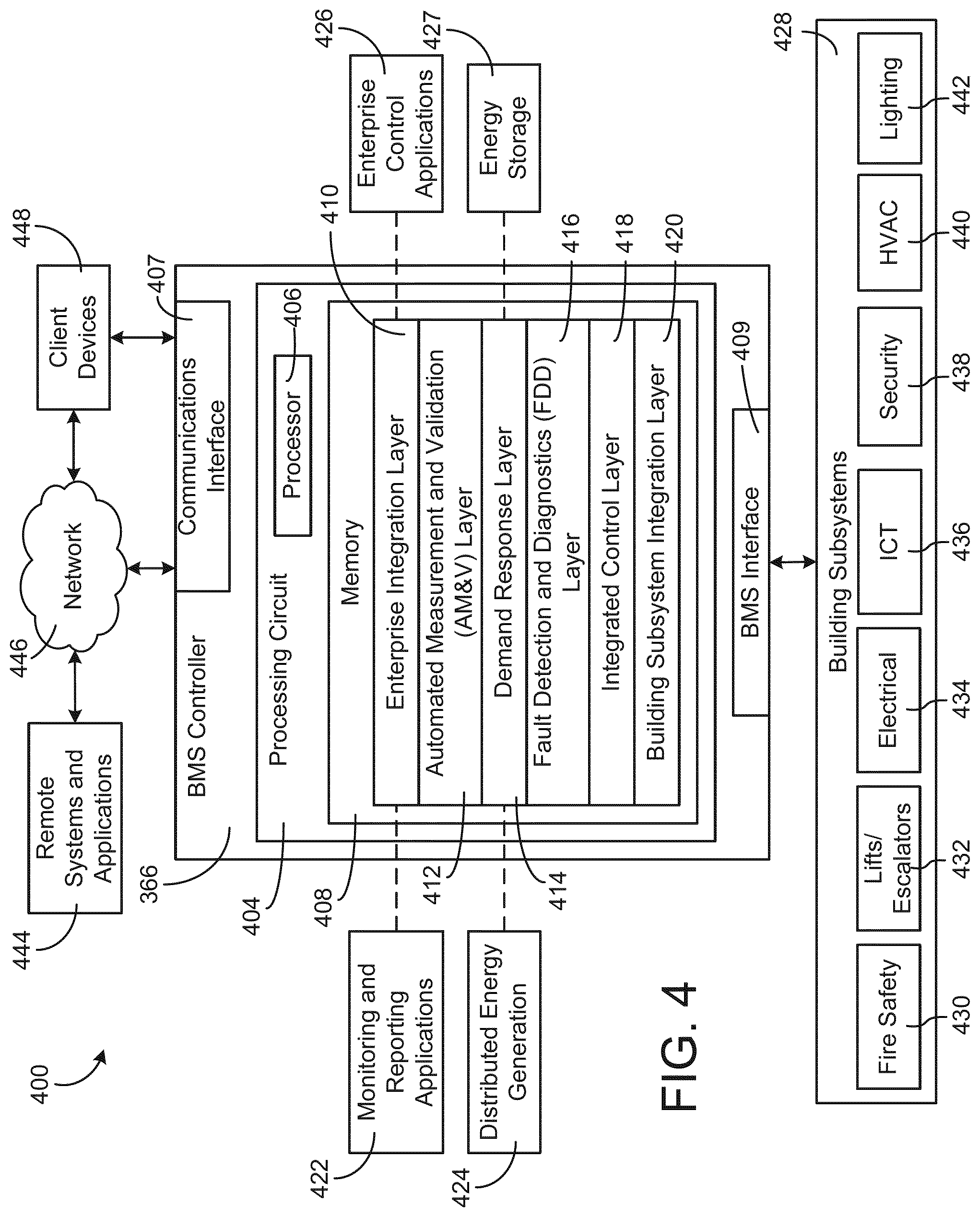 Patent US12107640 Figure 4 – Controller network with break warning features