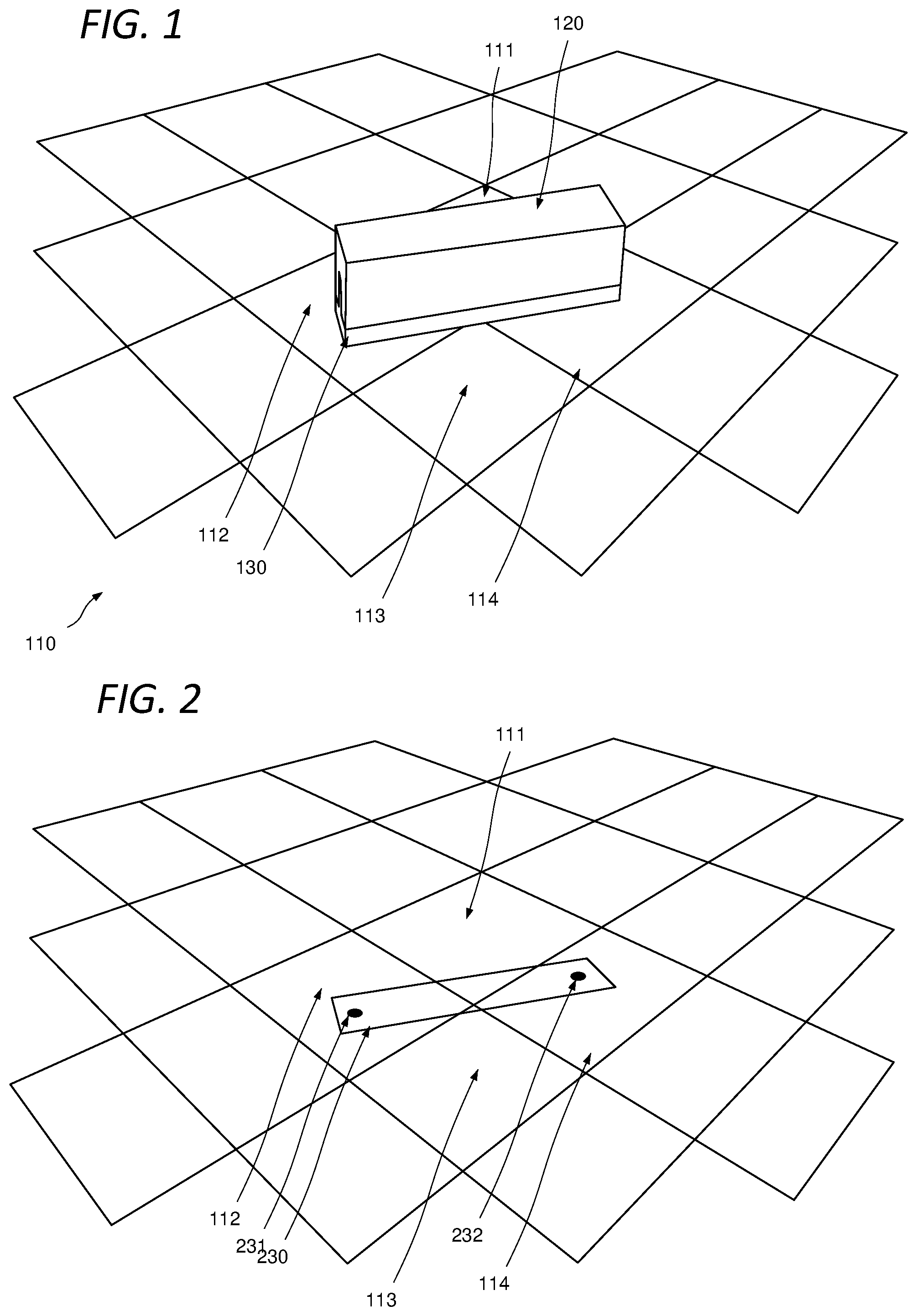 Patent US12107643 — Reporting device for multimodal article interface — Figure 1