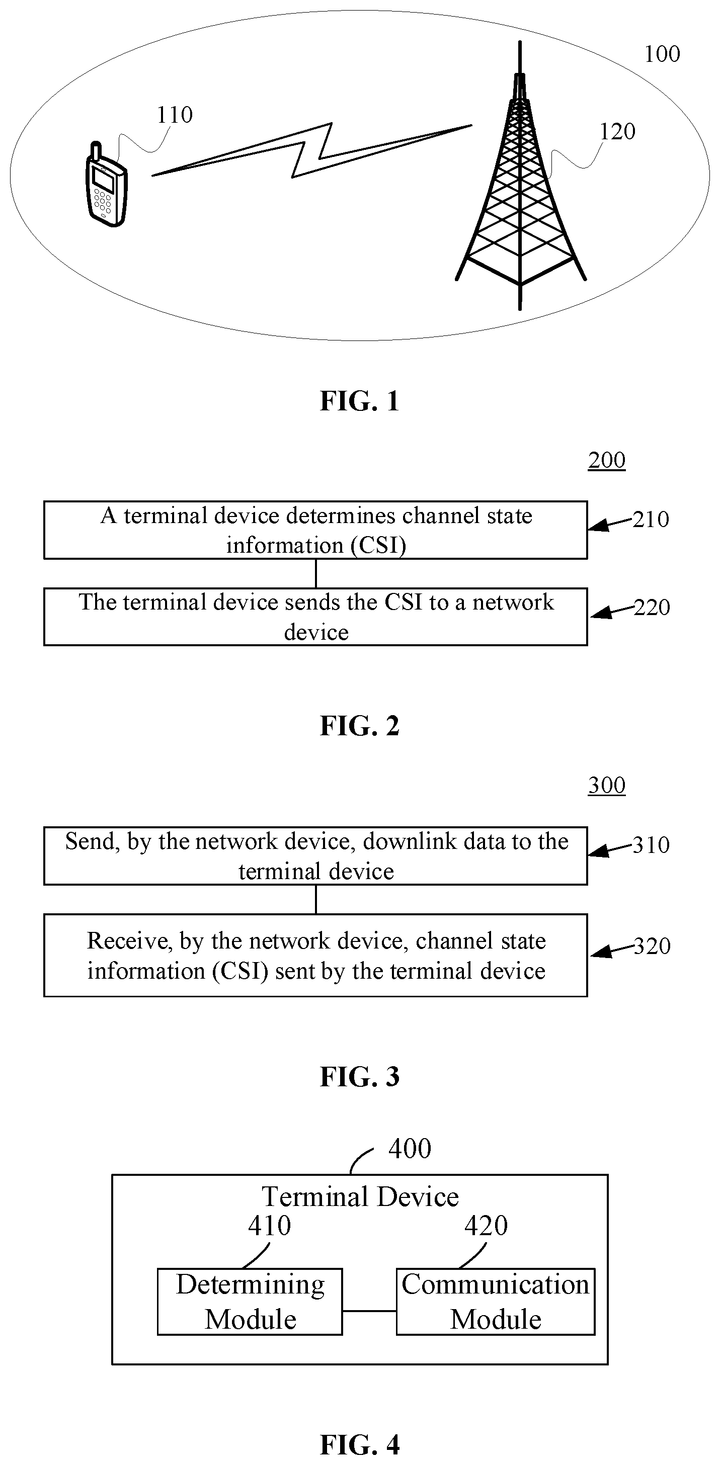 Patent US12107648 — Method for feeding back and receiving information, and device — Figure 1