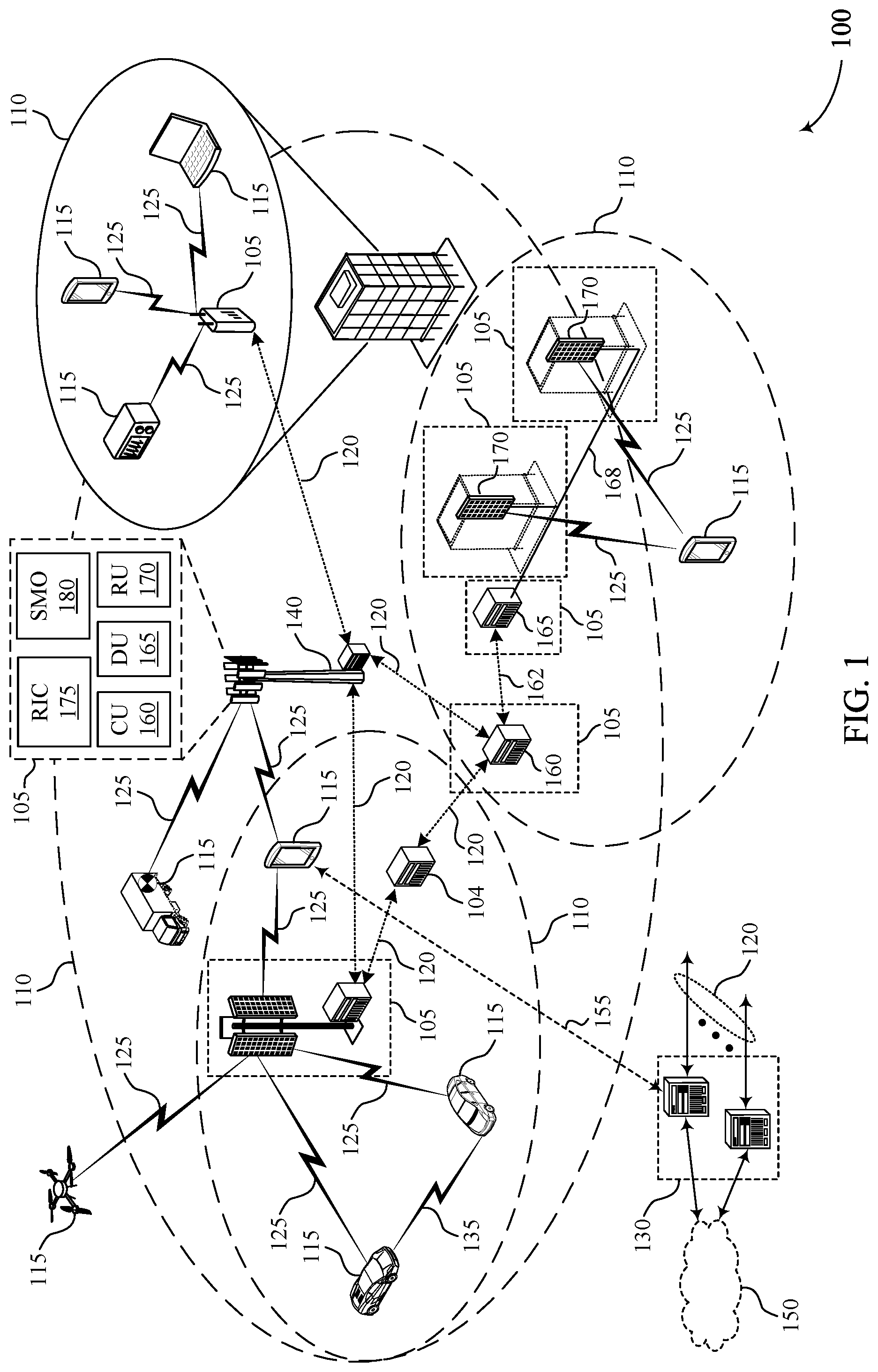 Patent US12107650 — Channel state information reference signal configurations for dynamic antenna port adaptation — Figure 1