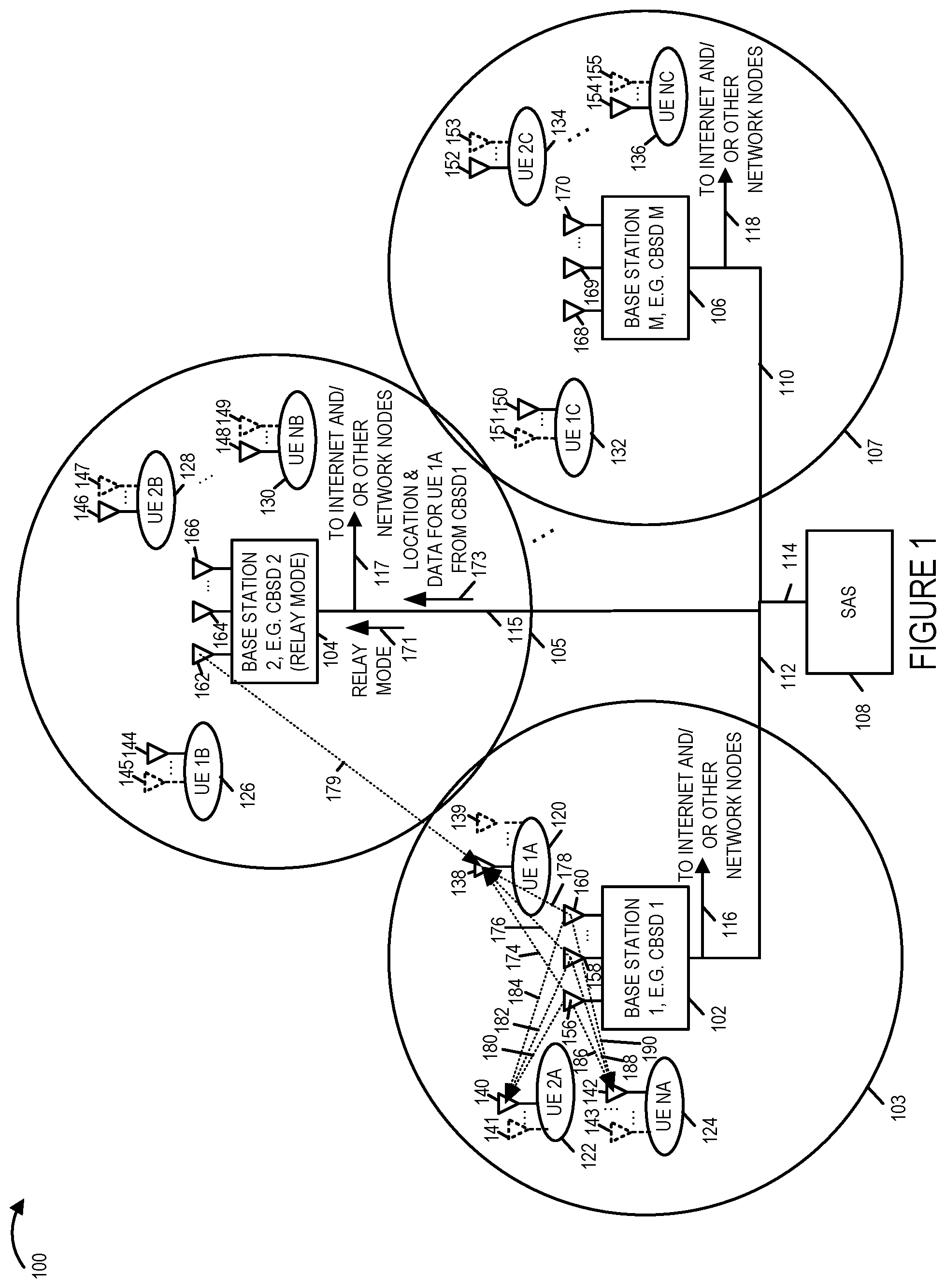 Patent US12107662 — Massive MIMO communication technique — Figure 1