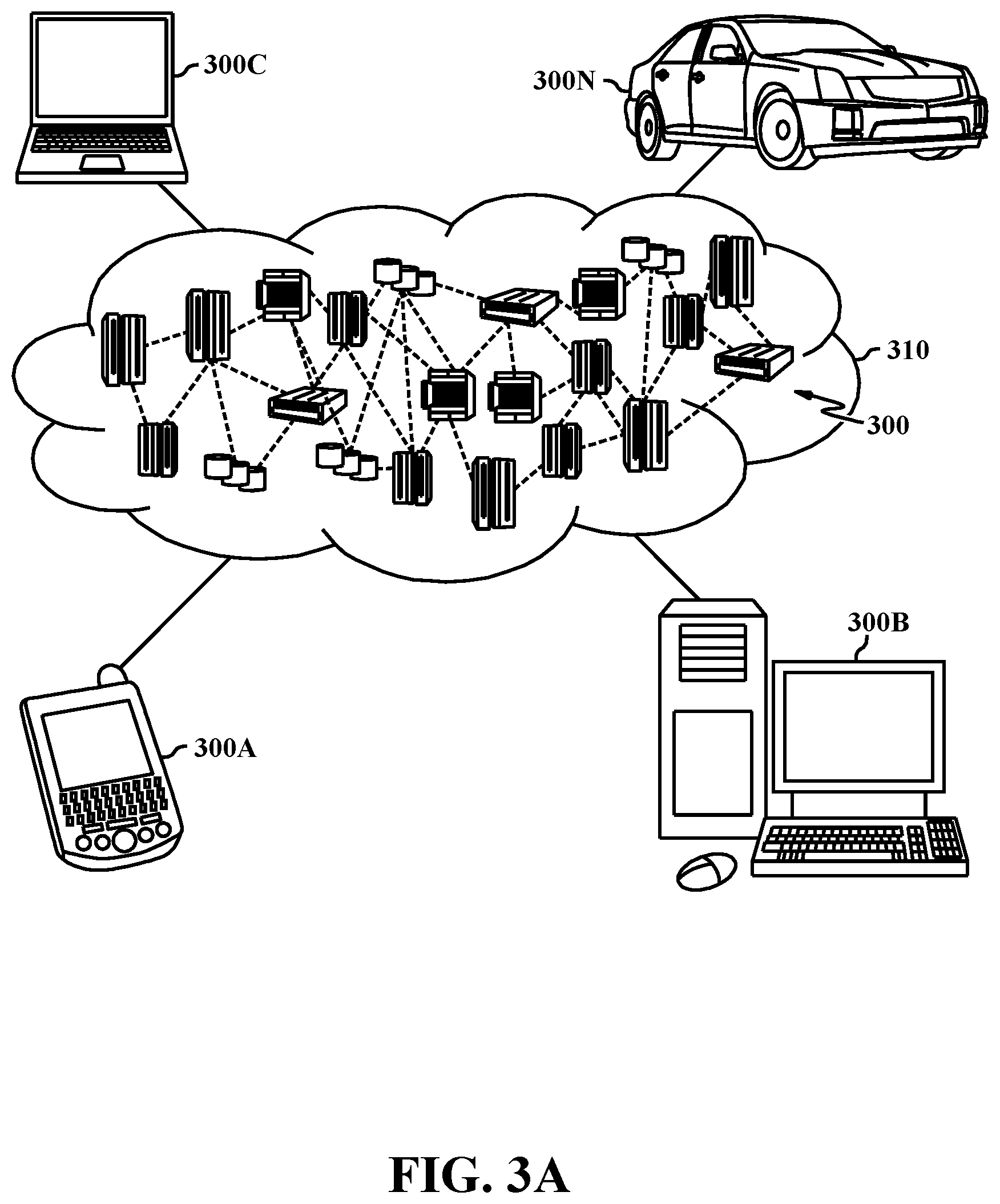 Patent US12107696 Figure 3 – Virtual system for merging and splitting virtual meetings