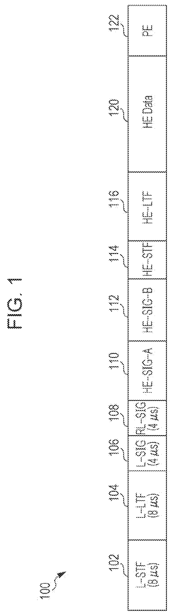 Patent US12107713 — Apparatus and method for padding and packet extension for downlink multiuser transmission — Figure 1