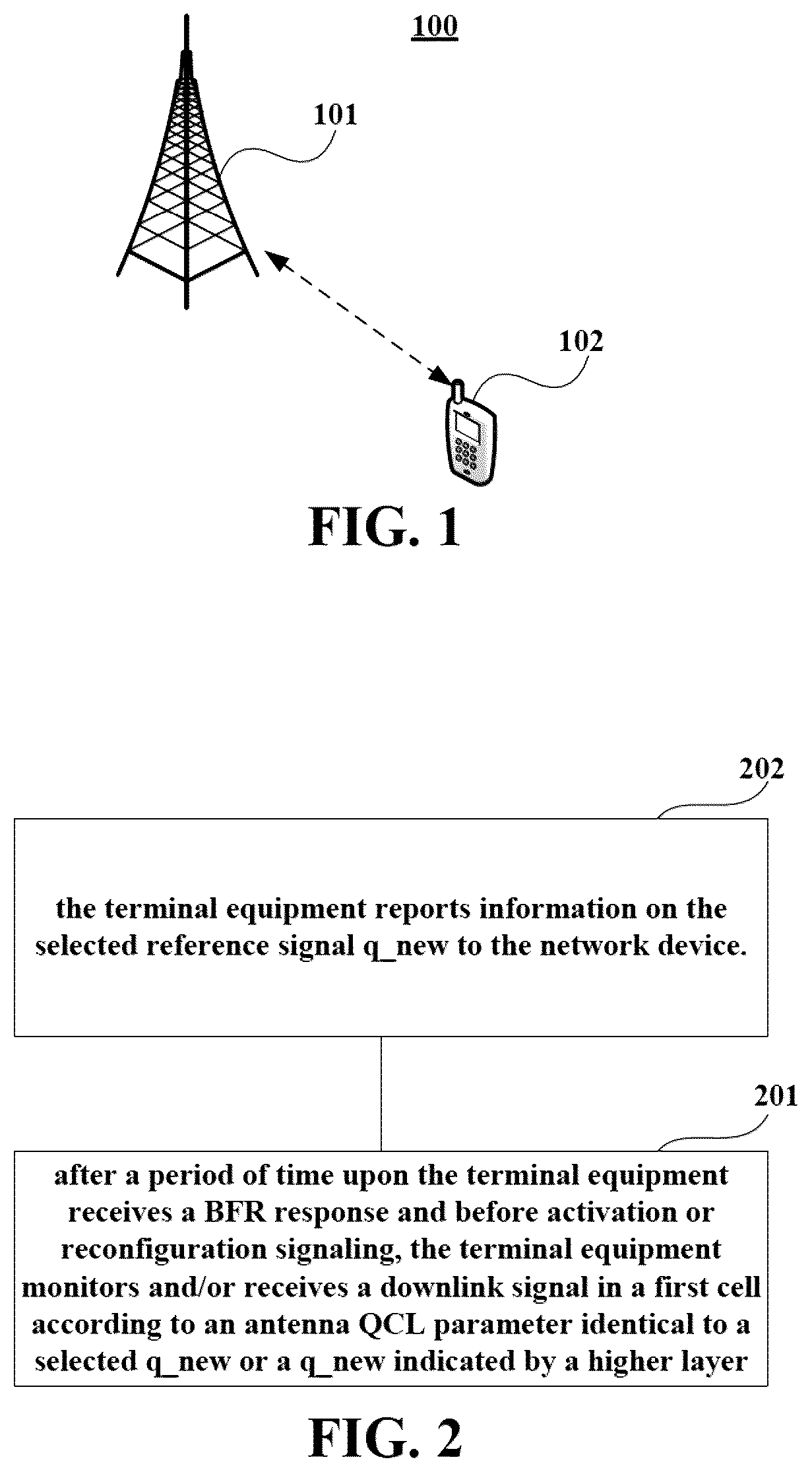 Patent US12107717 — Beam failure recovery method and device and communication system — Figure 1