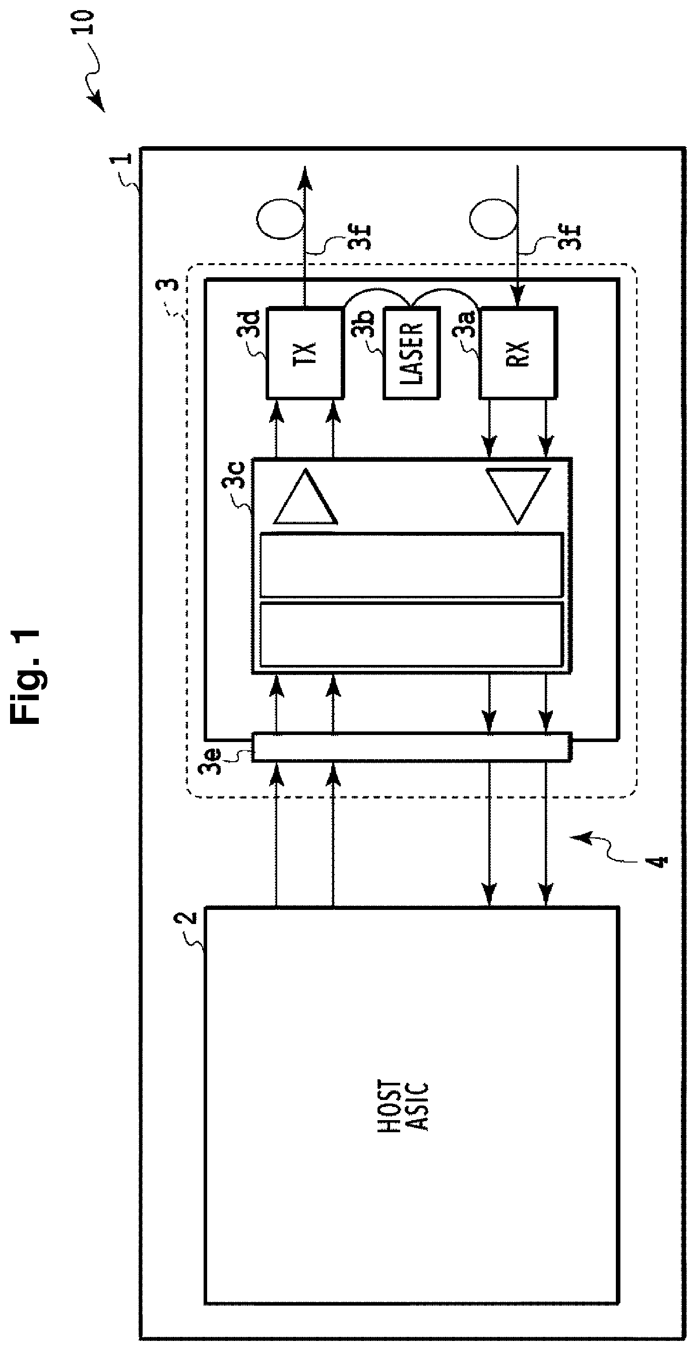 Patent US12107762 — Optical and electronic integrated switch — Figure 1