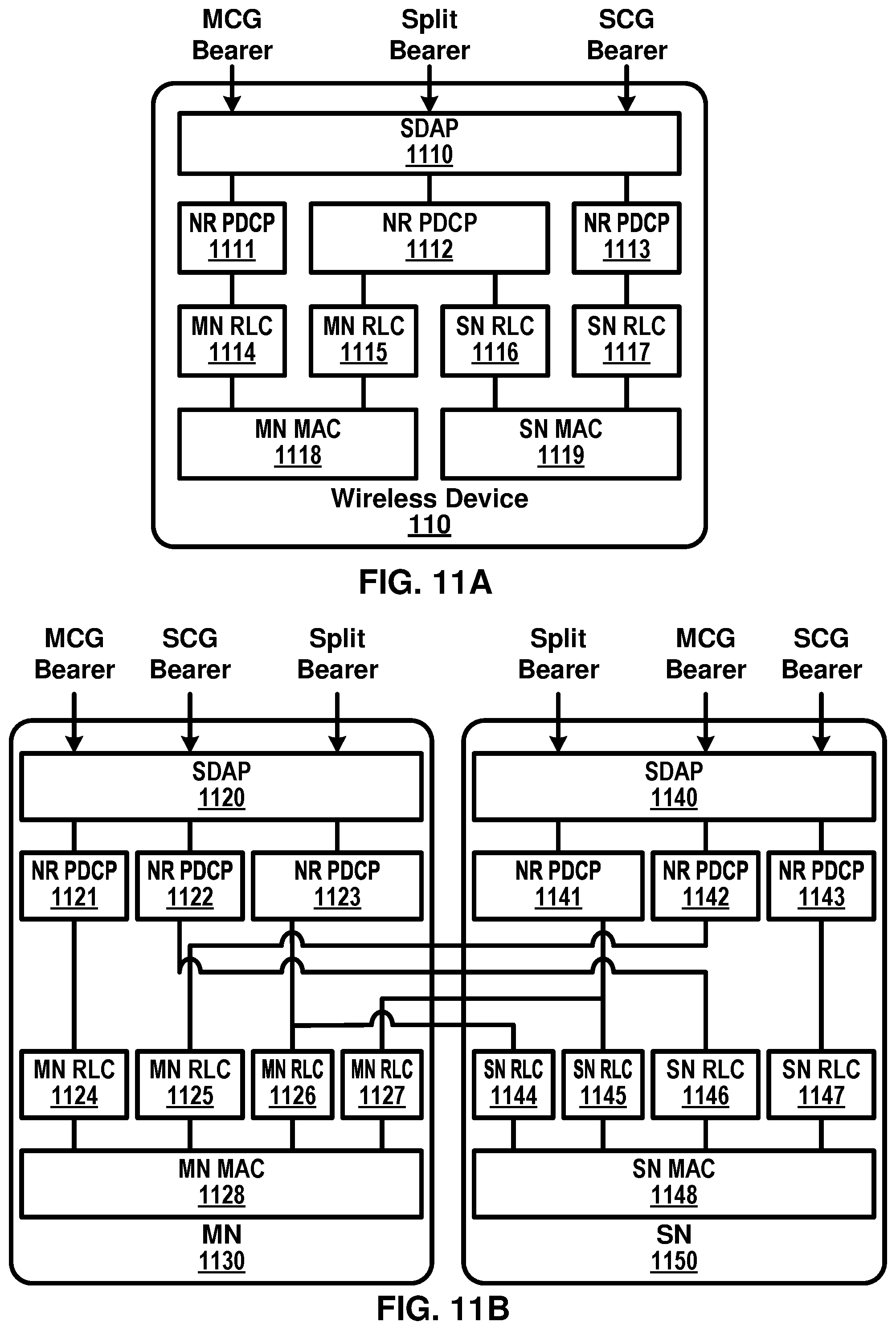 Patent US12107779 Figure 11 – Sidelink multi-antenna transmission and reception