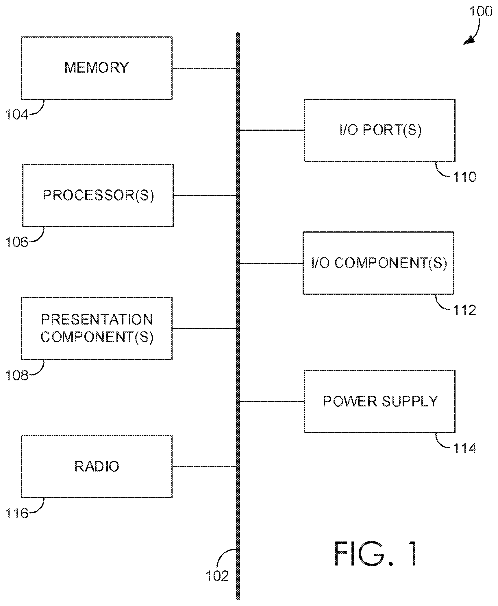 Patent US12107790 — Dynamic beam sweeping based on content usage — Figure 1