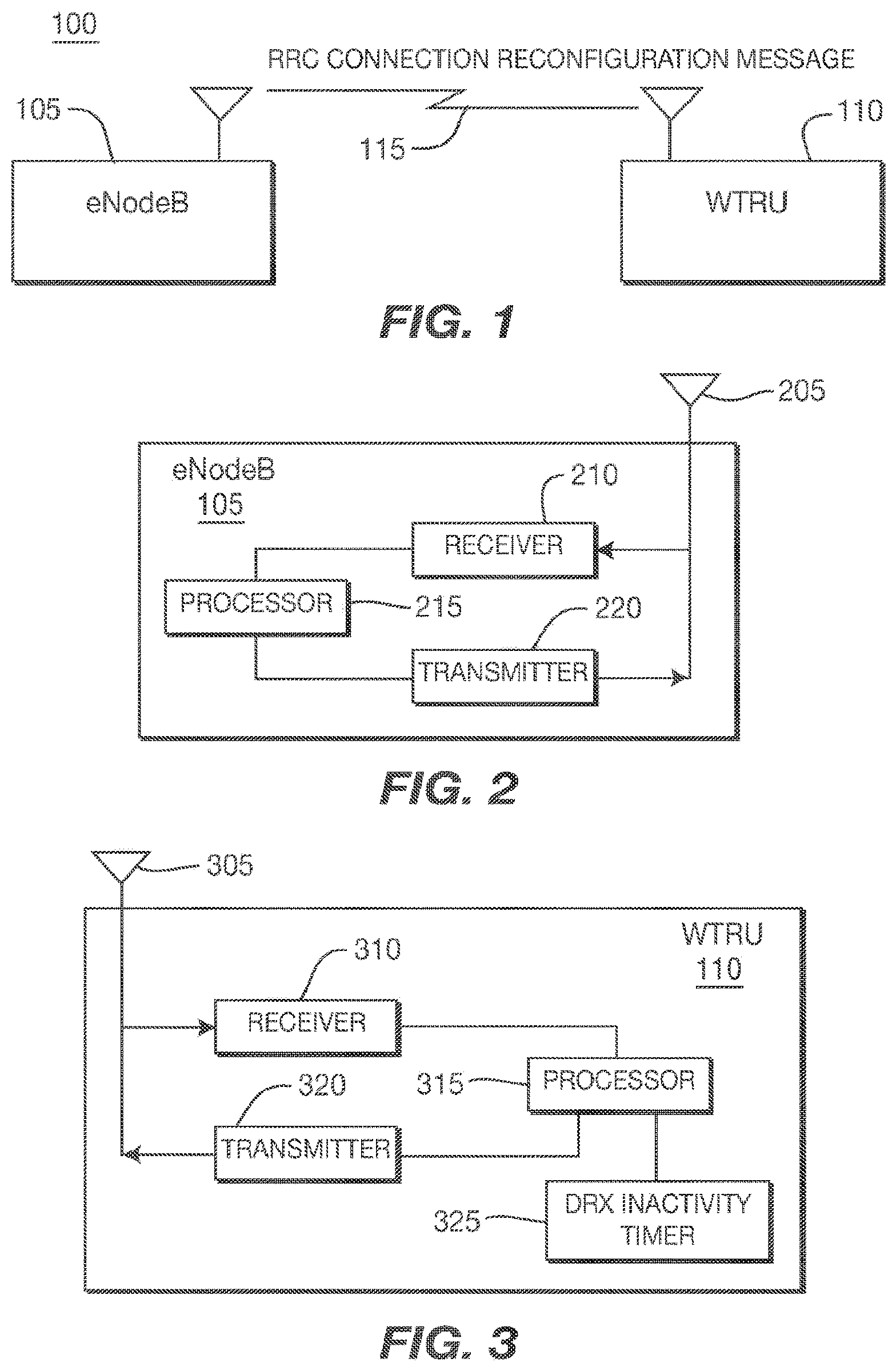 Patent US12107800 — Method and apparatus for monitoring and processing component carriers — Figure 1