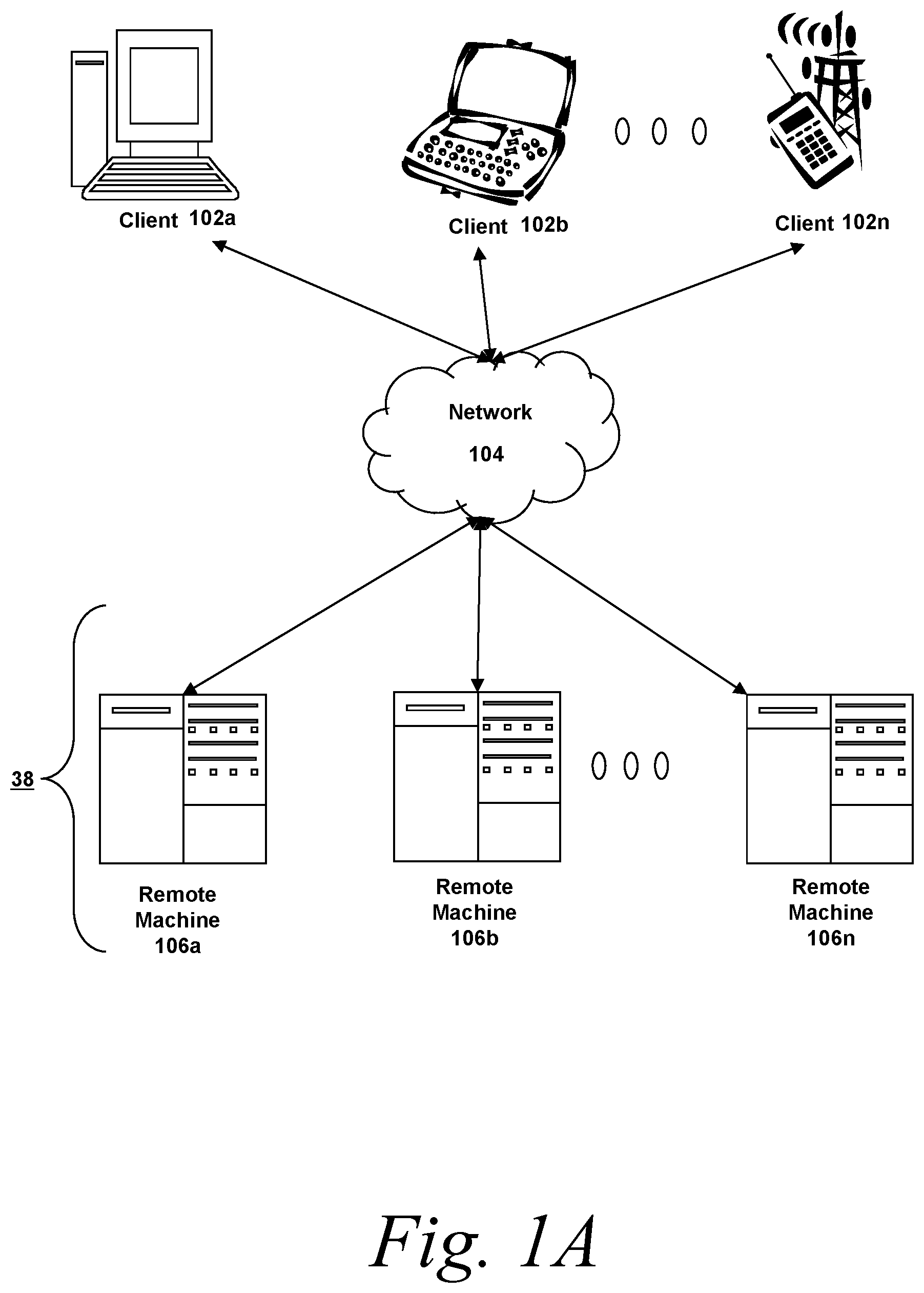 Patent US12107849 — Methods and systems for providing wake-on-demand access to session servers — Figure 1