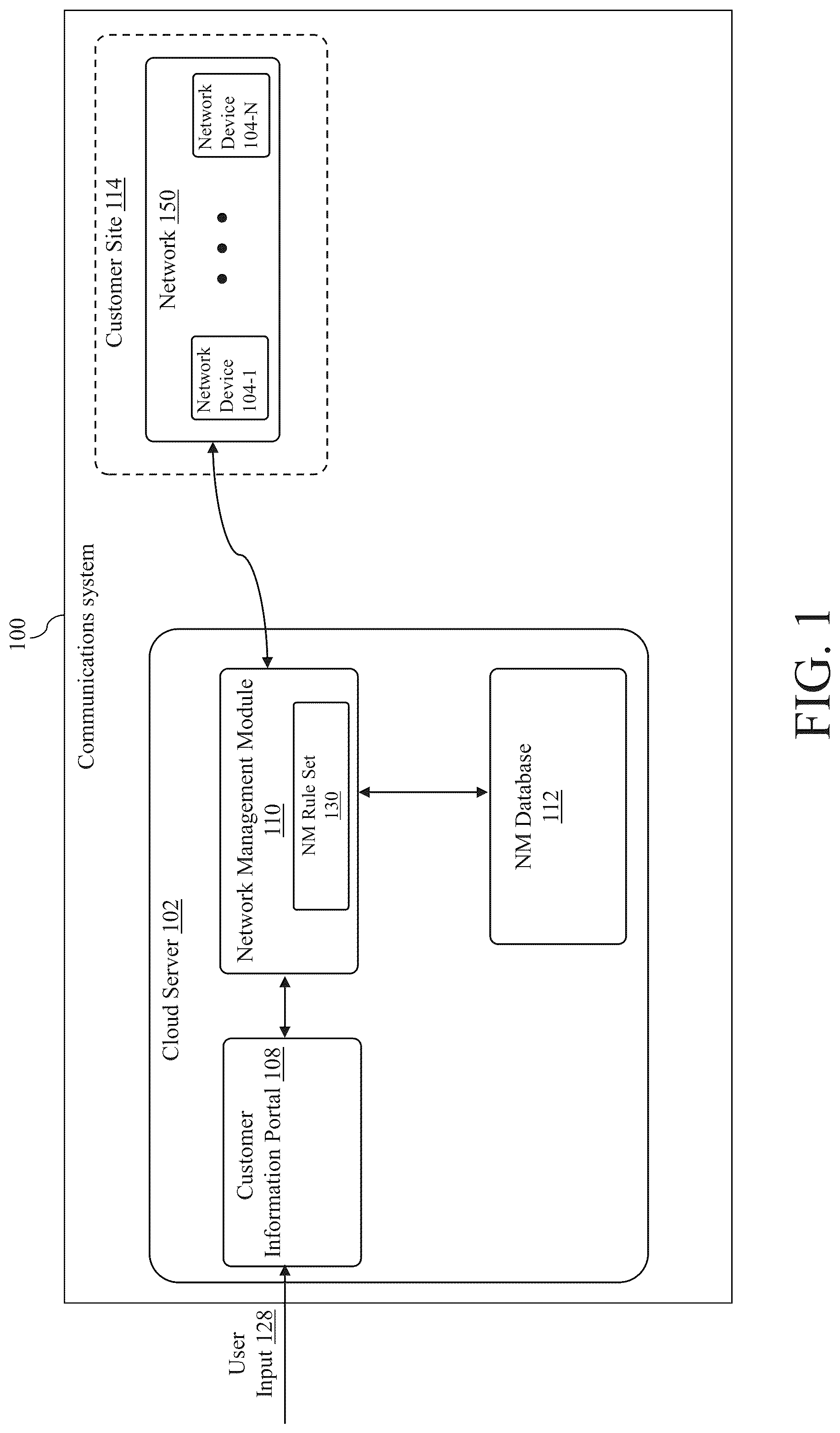 Patent US12107855 — Methods and systems for network security — Figure 1