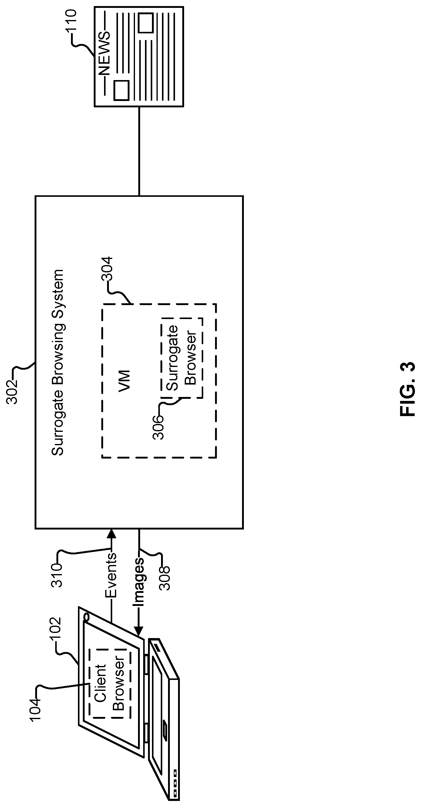 Patent US12107867 Figure 3 – Speculative rendering