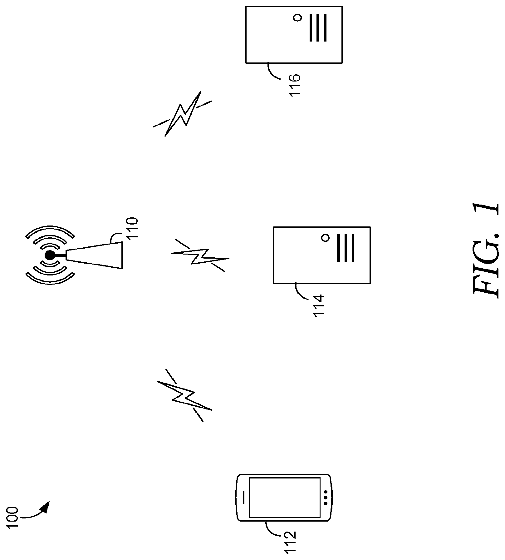 Patent US12107868 — Ledger-based protocol to verify sources and transmit communications — Figure 1