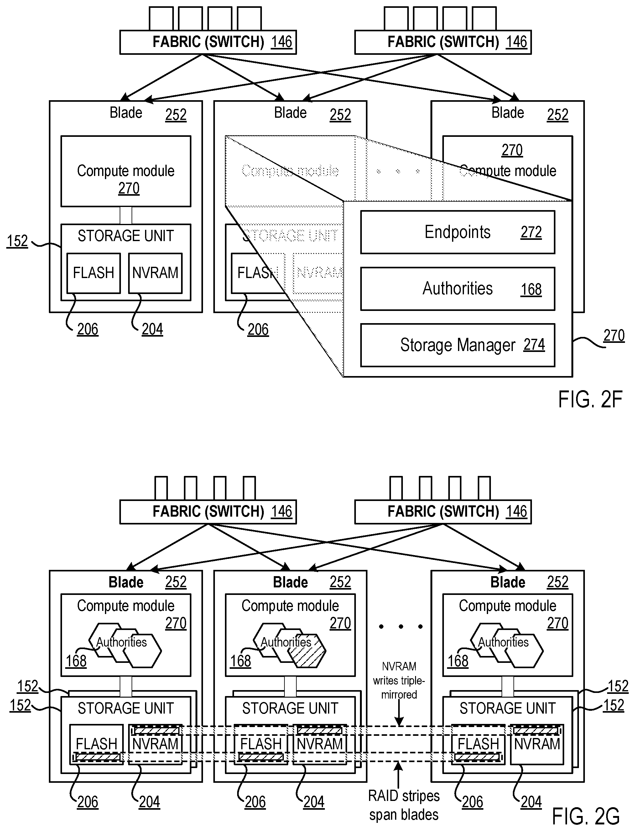 Patent US12107919 Figure 10 – Dynamic determination of locks for a prioritized deployment of nodes in a distributed storage system