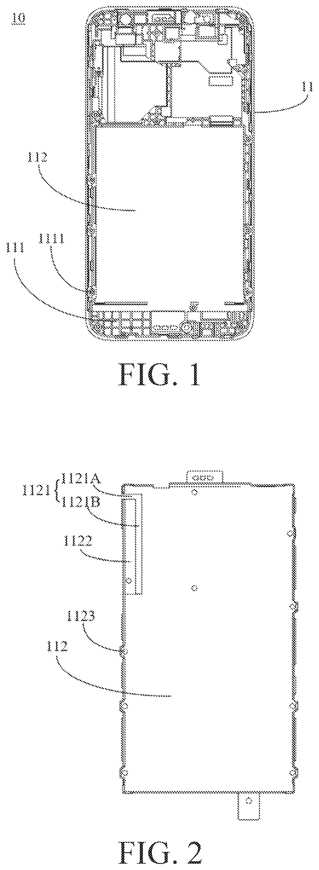 Patent US12107980 — Mobile terminal — Figure 1