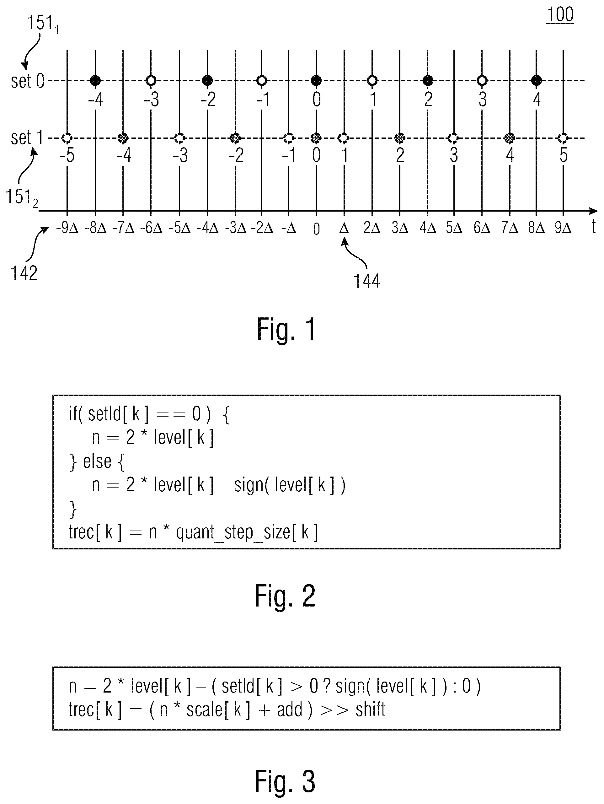 Patent US12108041 — Decoder, encoder and method for supporting adaptive dependent quantization of transform coefficient levels — Figure 1