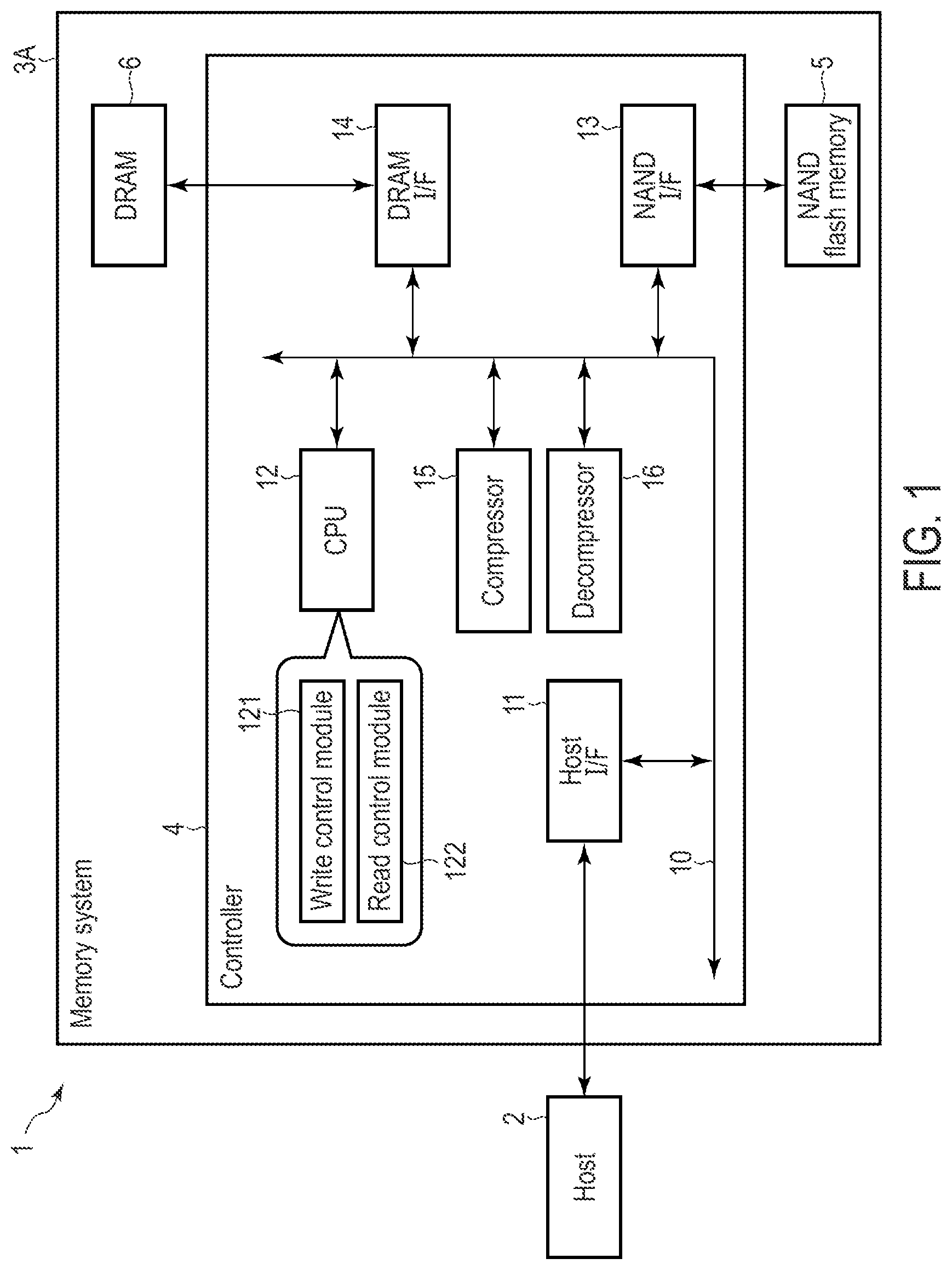 Patent US12108064 — Memory system — Figure 1