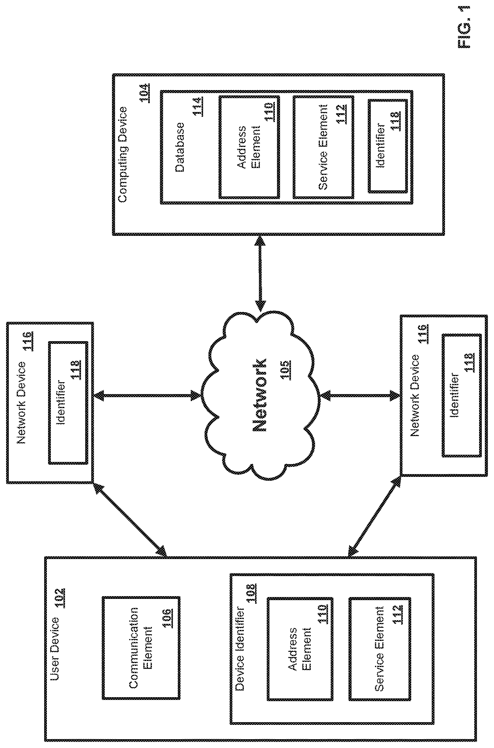Patent US12108093 — Methods and systems for matching interests with content — Figure 1