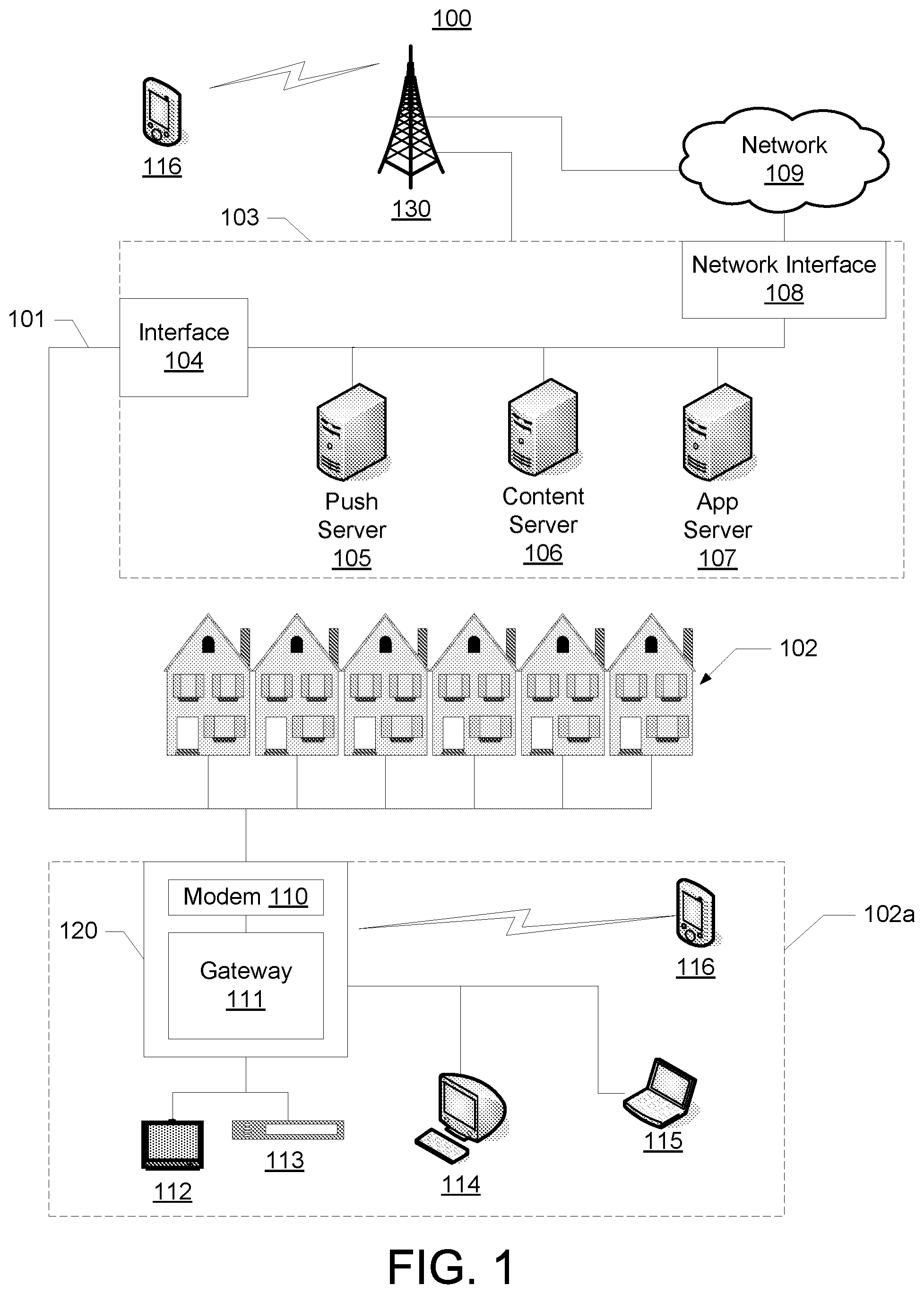 Patent US12108098 — Digital transport adapter — Figure 1