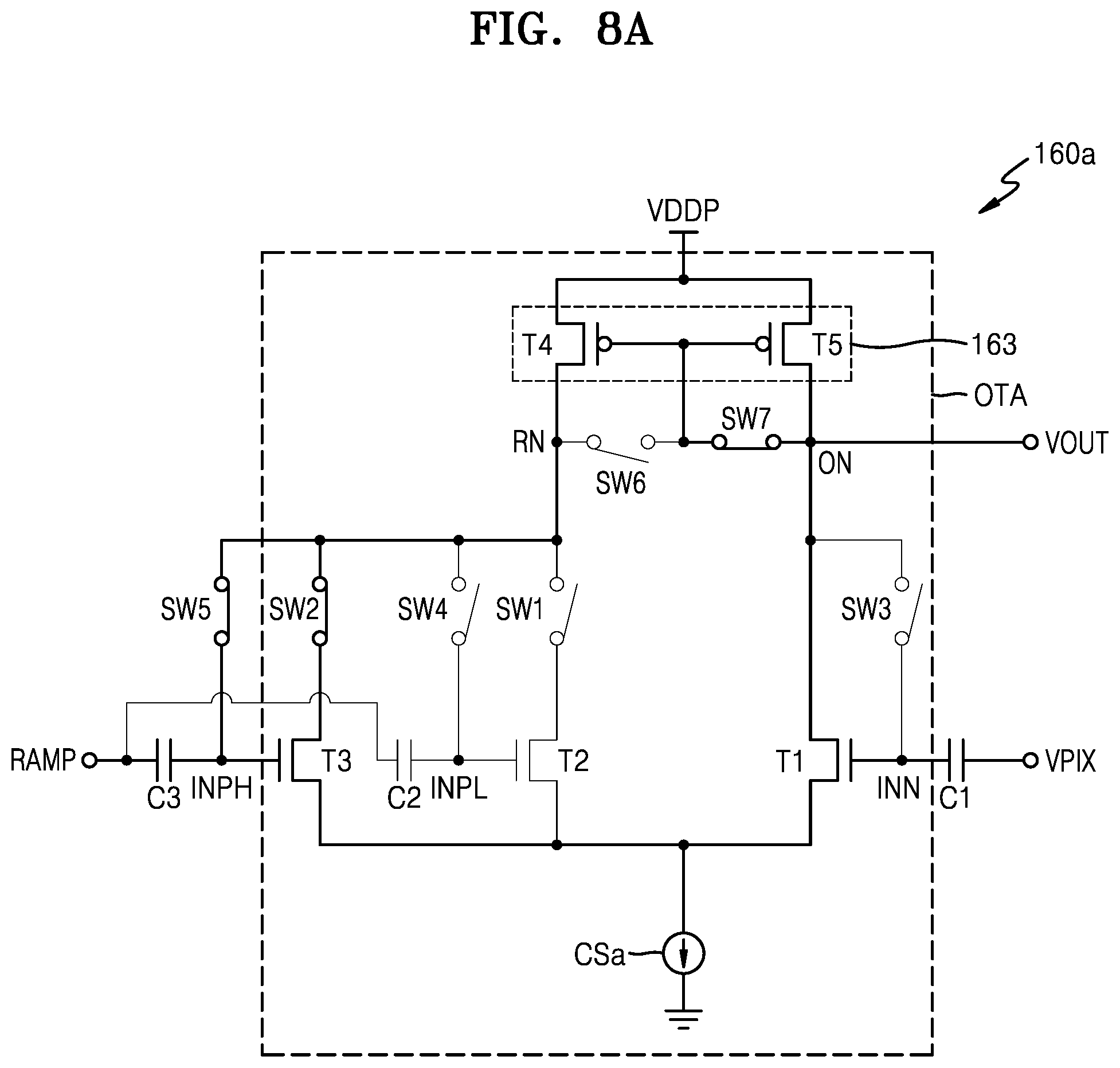 Patent US12108173 Figure 9 – Image sensor with high conversion gain (HCG) mode and low conversion gain (LCG) mode