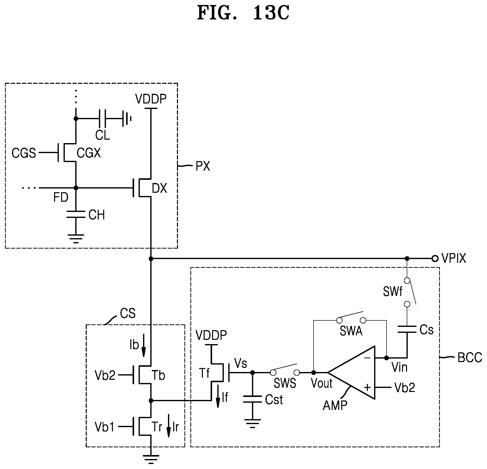 Patent US12108173 Figure 17 – Image sensor with high conversion gain (HCG) mode and low conversion gain (LCG) mode