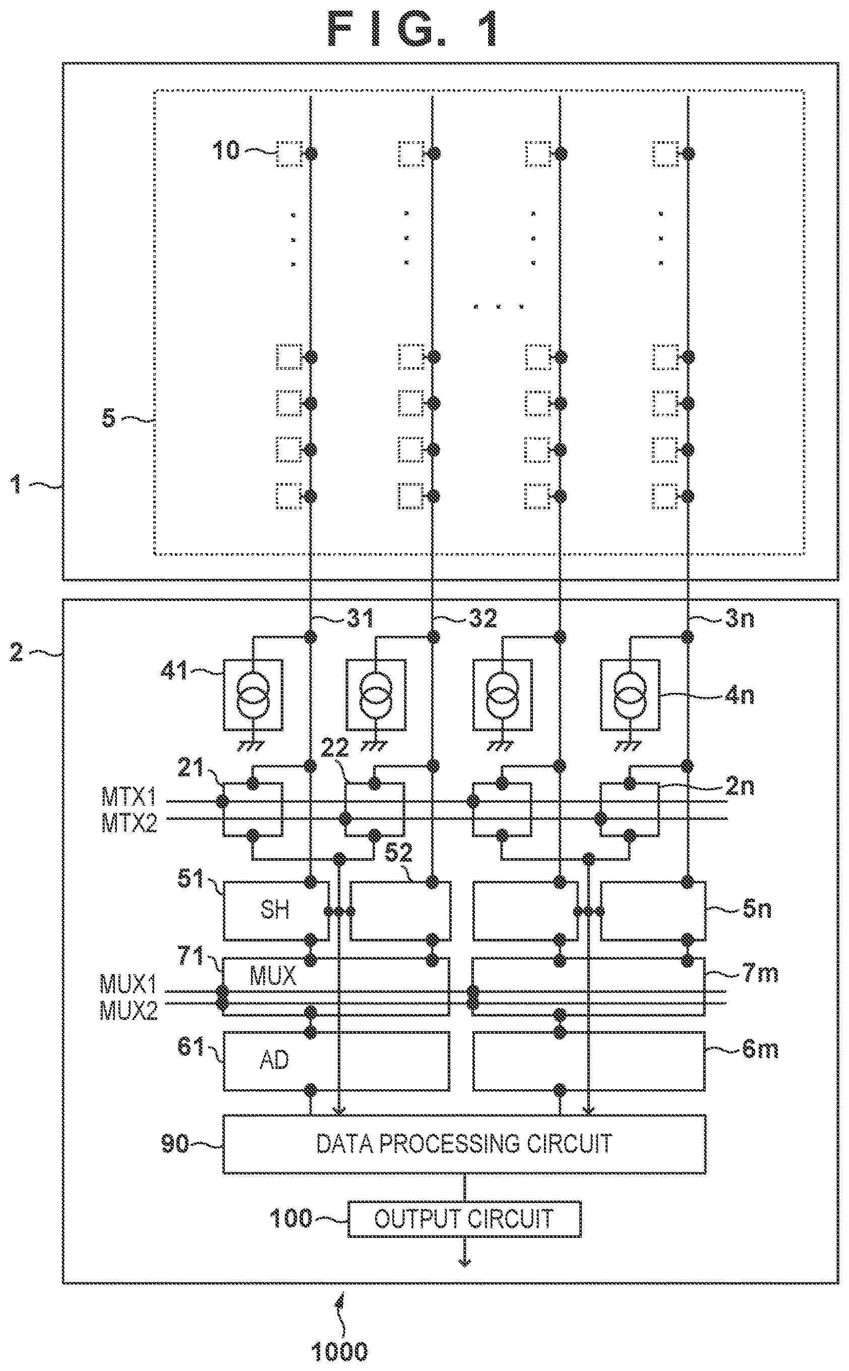 Patent US12108178 — Photoelectric conversion device, electronic device, and substrate — Figure 1