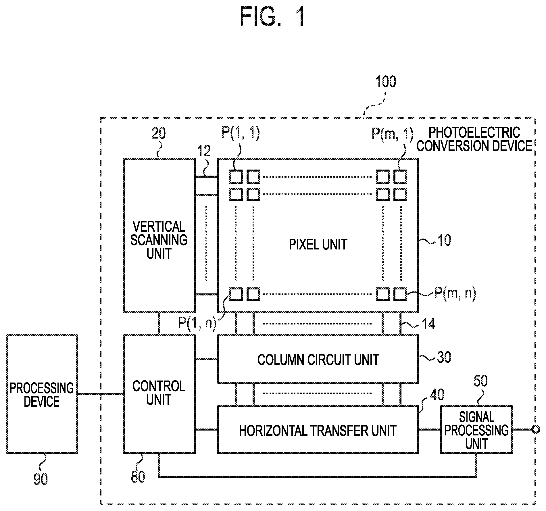 Patent US12108179 — Photoelectric conversion device and imaging system — Figure 1