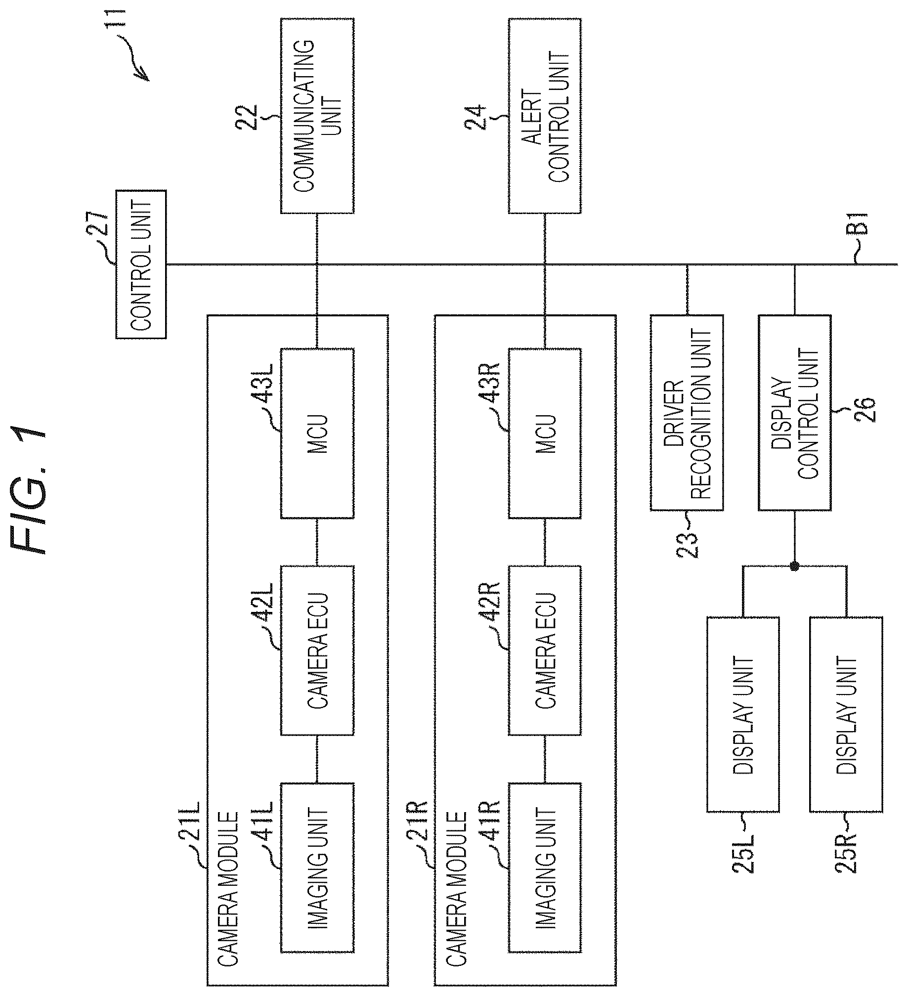 Patent US12108181 Figure 1 – Imaging device, display device, and imaging system