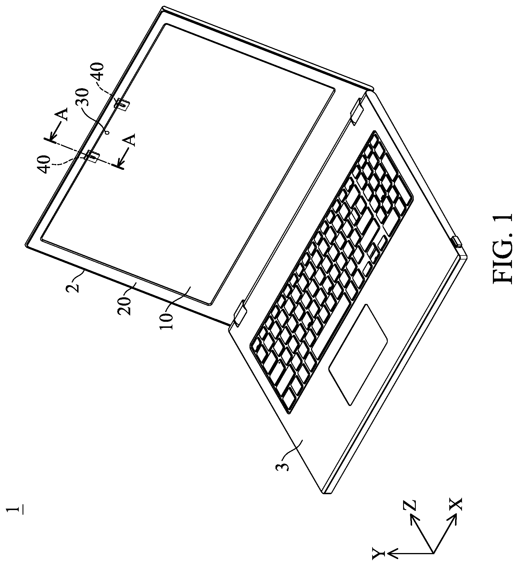 Patent US12108205 — Sound-receiving system, and electronic device — Figure 1