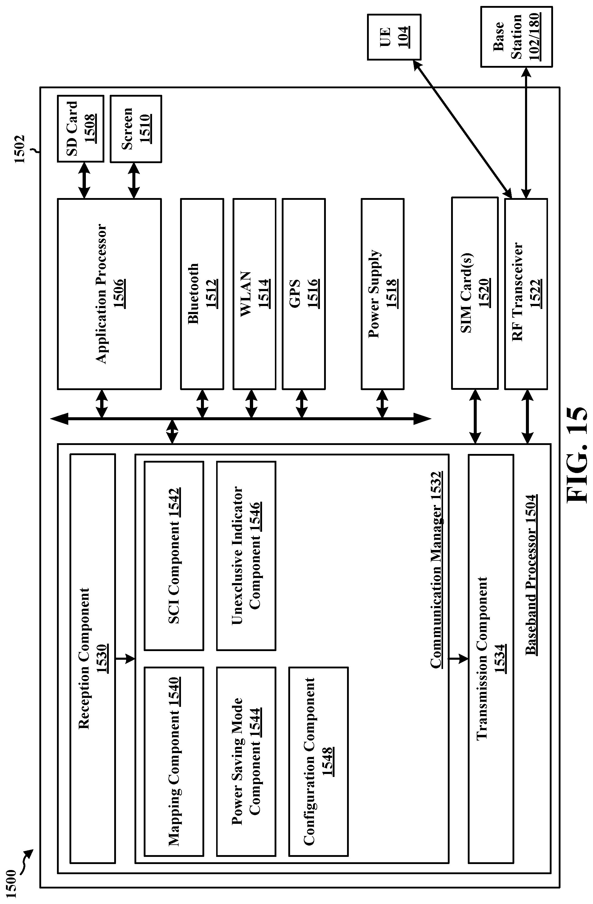 Patent US12108337 Figure 15 – Resource reservation indication for mode 2 resource allocation with power saving